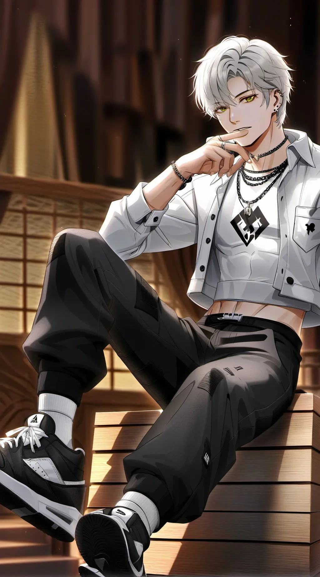 ai character: 😍Matteo😍 background