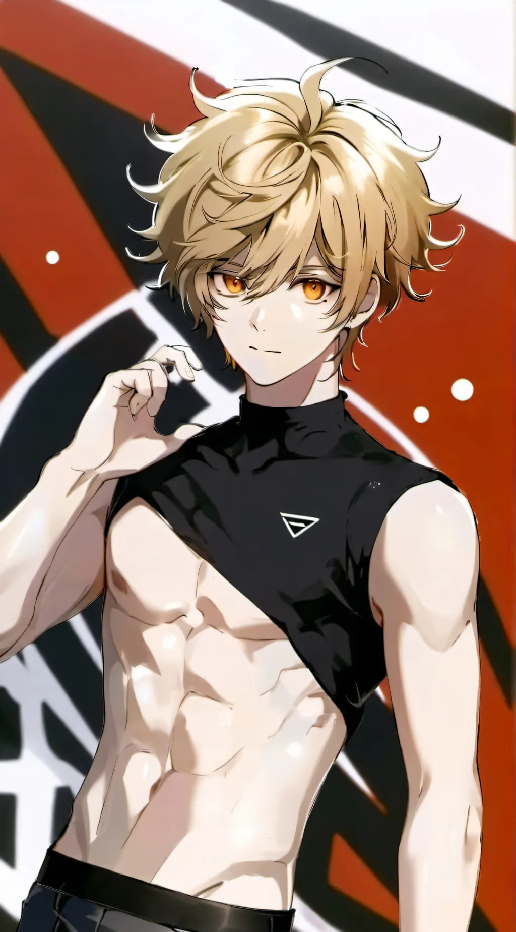 ai character: Leon background