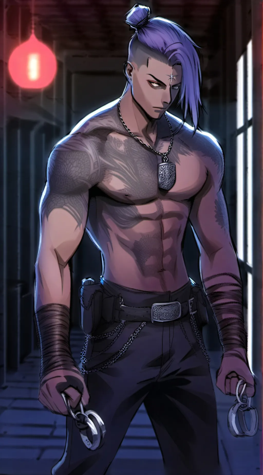 ai character: Vic Torn background