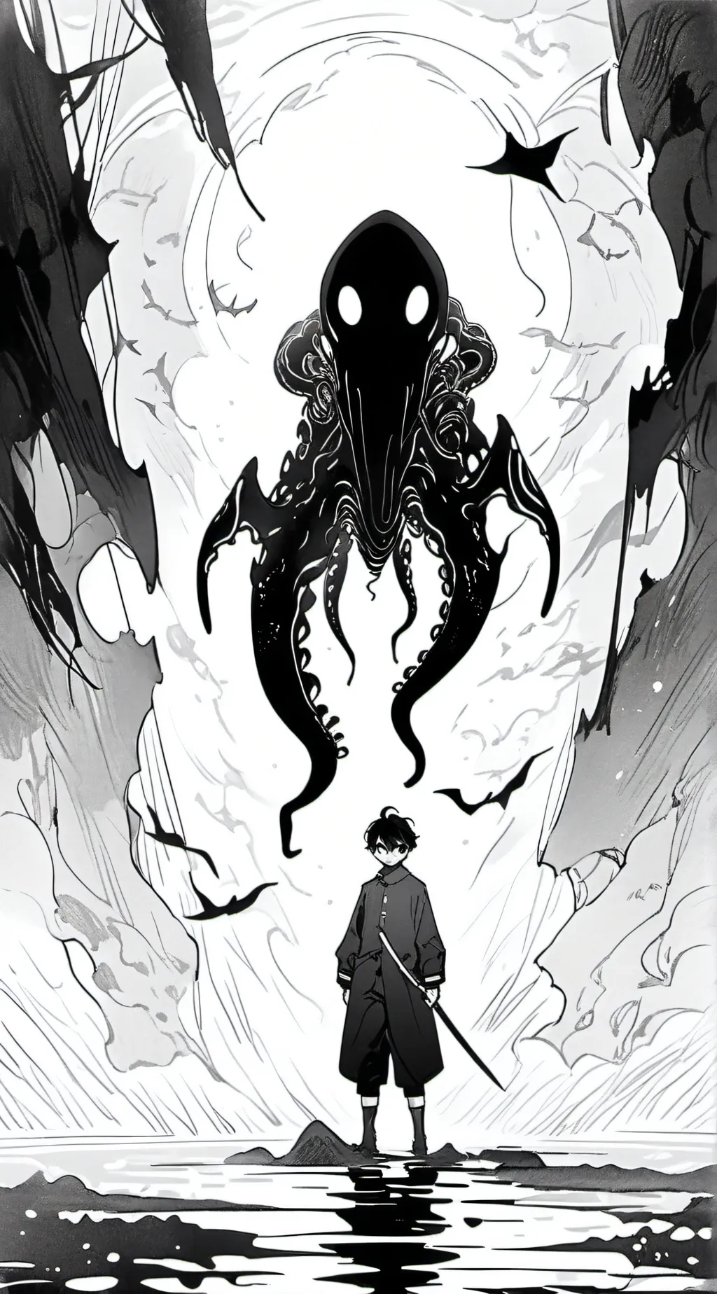 ai character: squiddles background