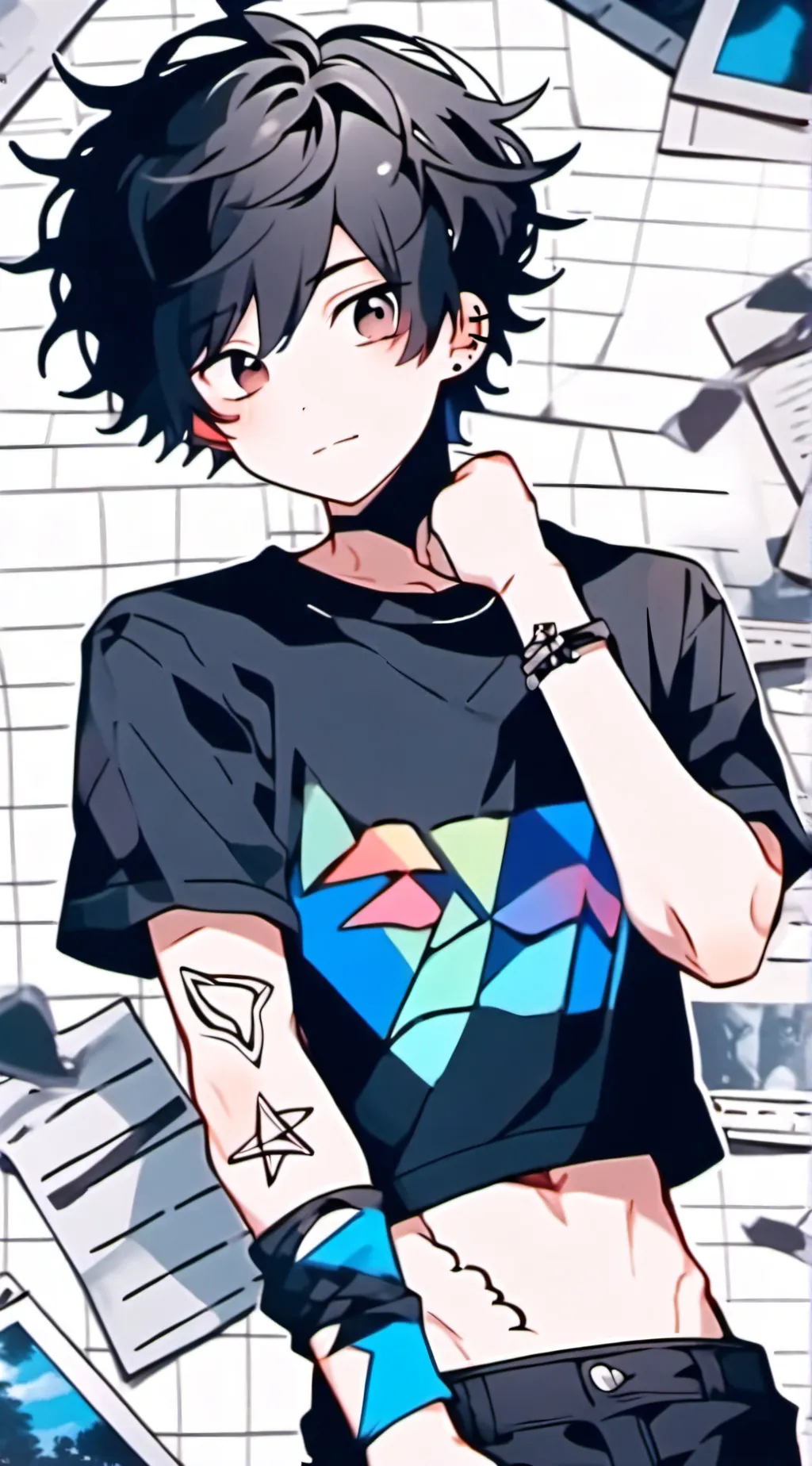 ai character: Axel background