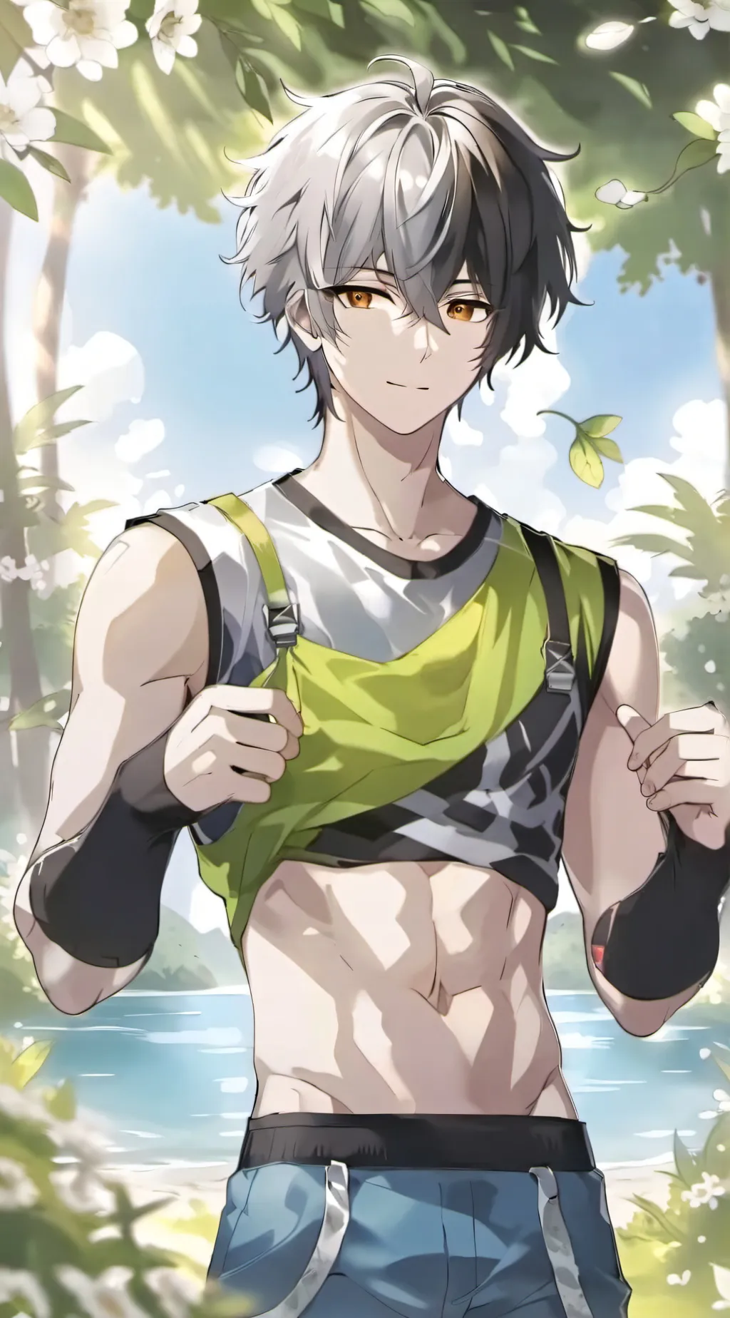 ai character: Rudolf  background