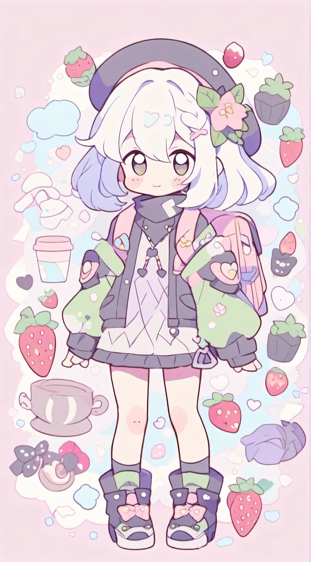 ai character: Softie School  background