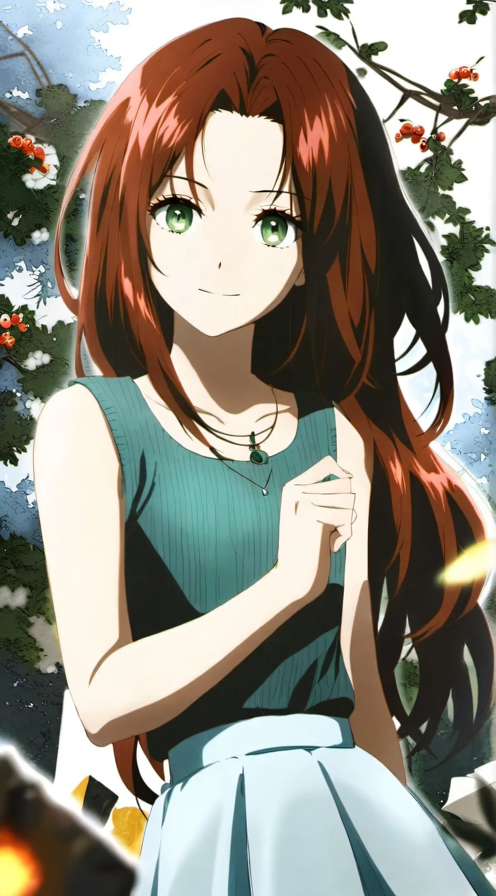 ai character: nemona background