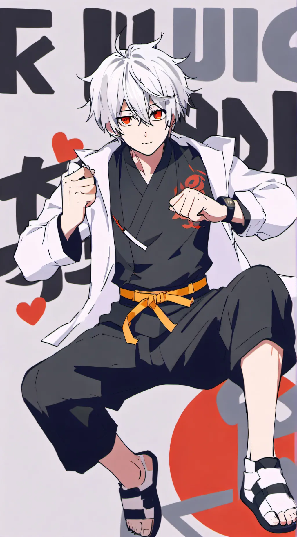 ai character: ugly fat rat 666 background