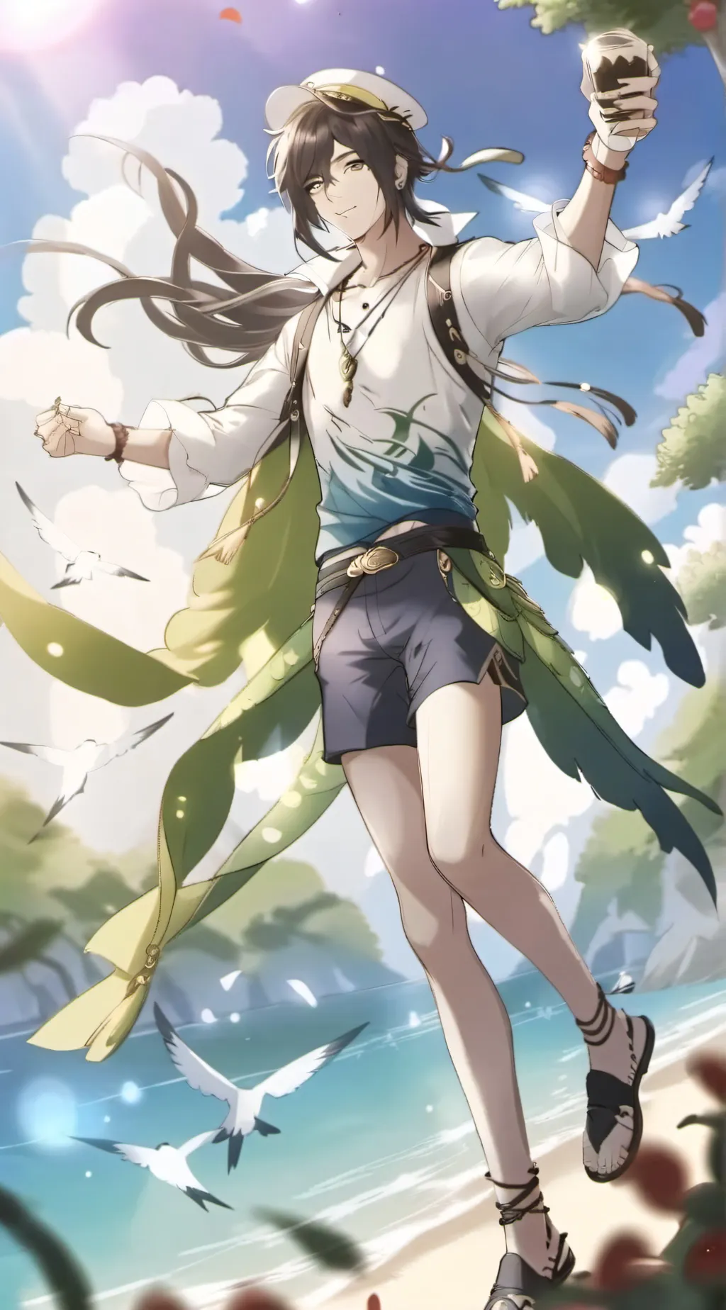 ai character: Mha war background