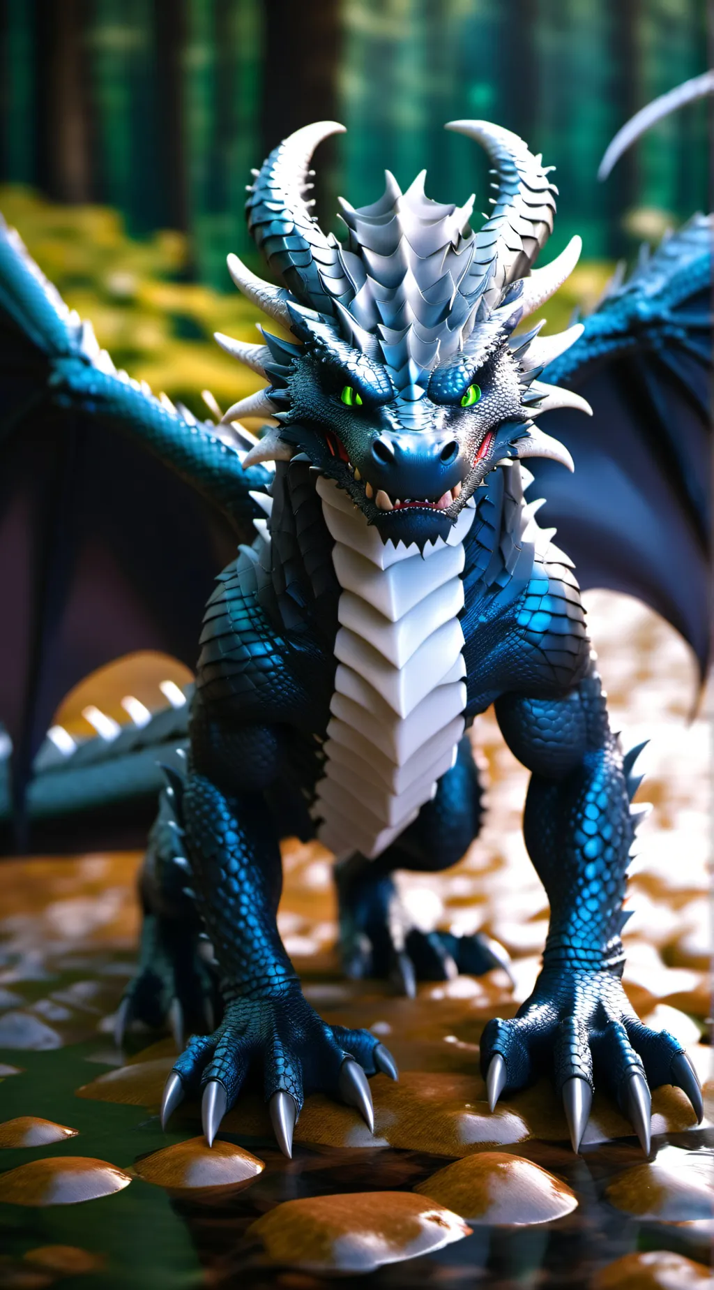 ai character: dragon taming background