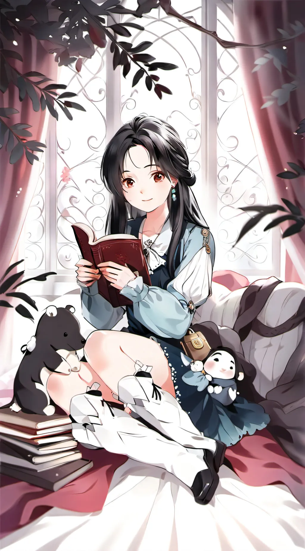 ai character: Ellie background