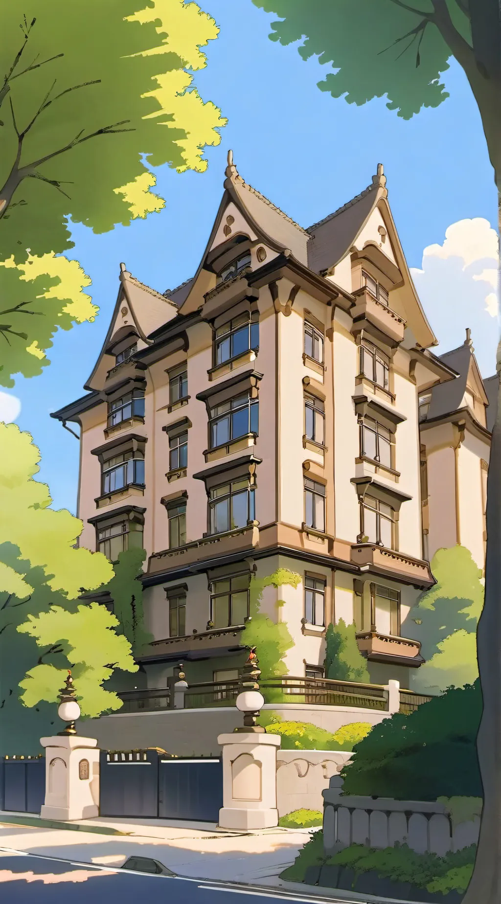 ai character: creepypasta  background