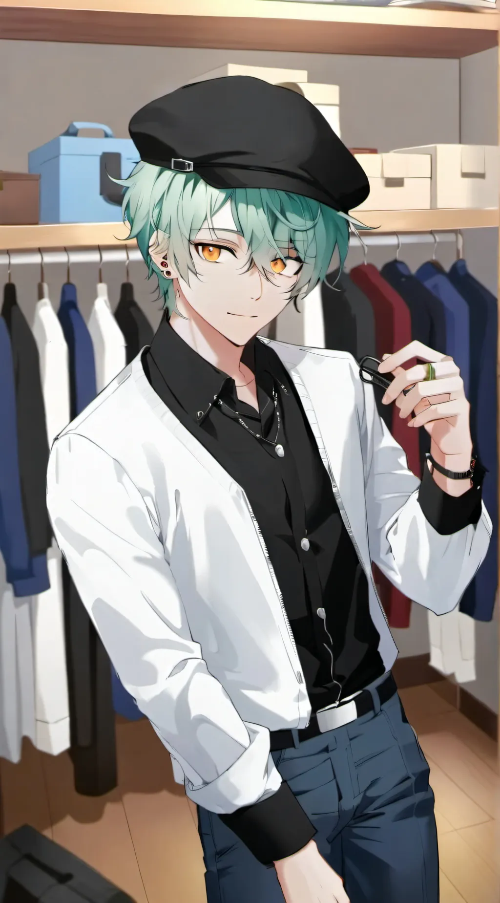 ai character: maine background