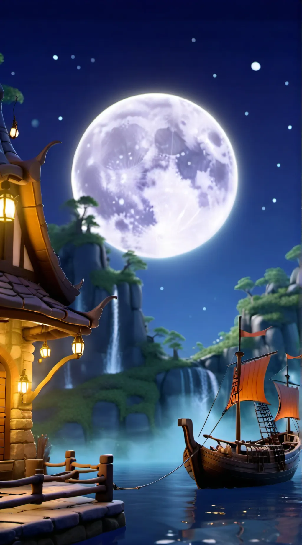 ai character: Floor 2 doors background