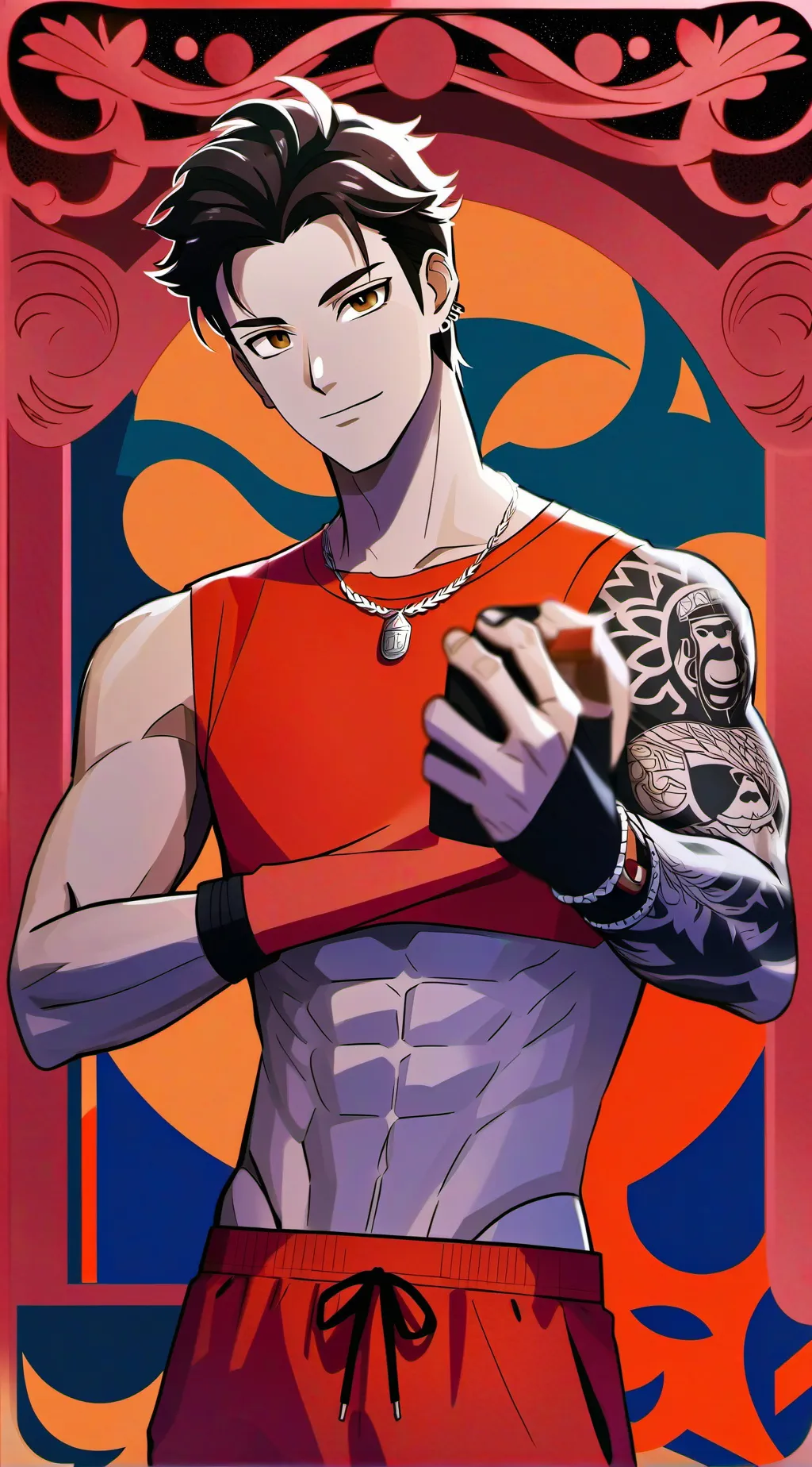 ai character: •~Axle•~ background