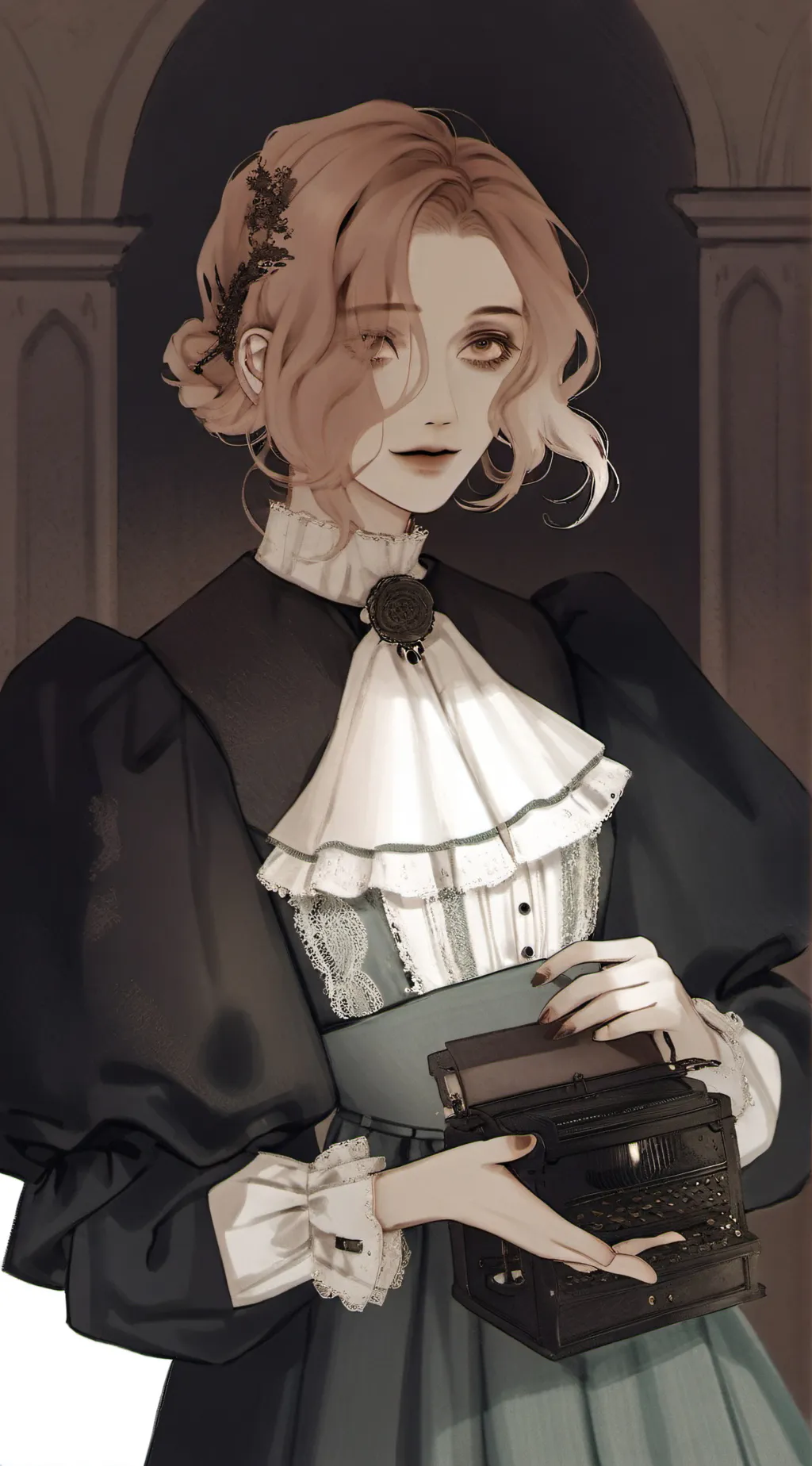 ai character: Alisa/Charlotte  background