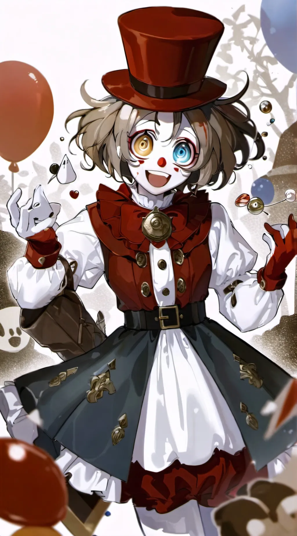 ai character: pomni background