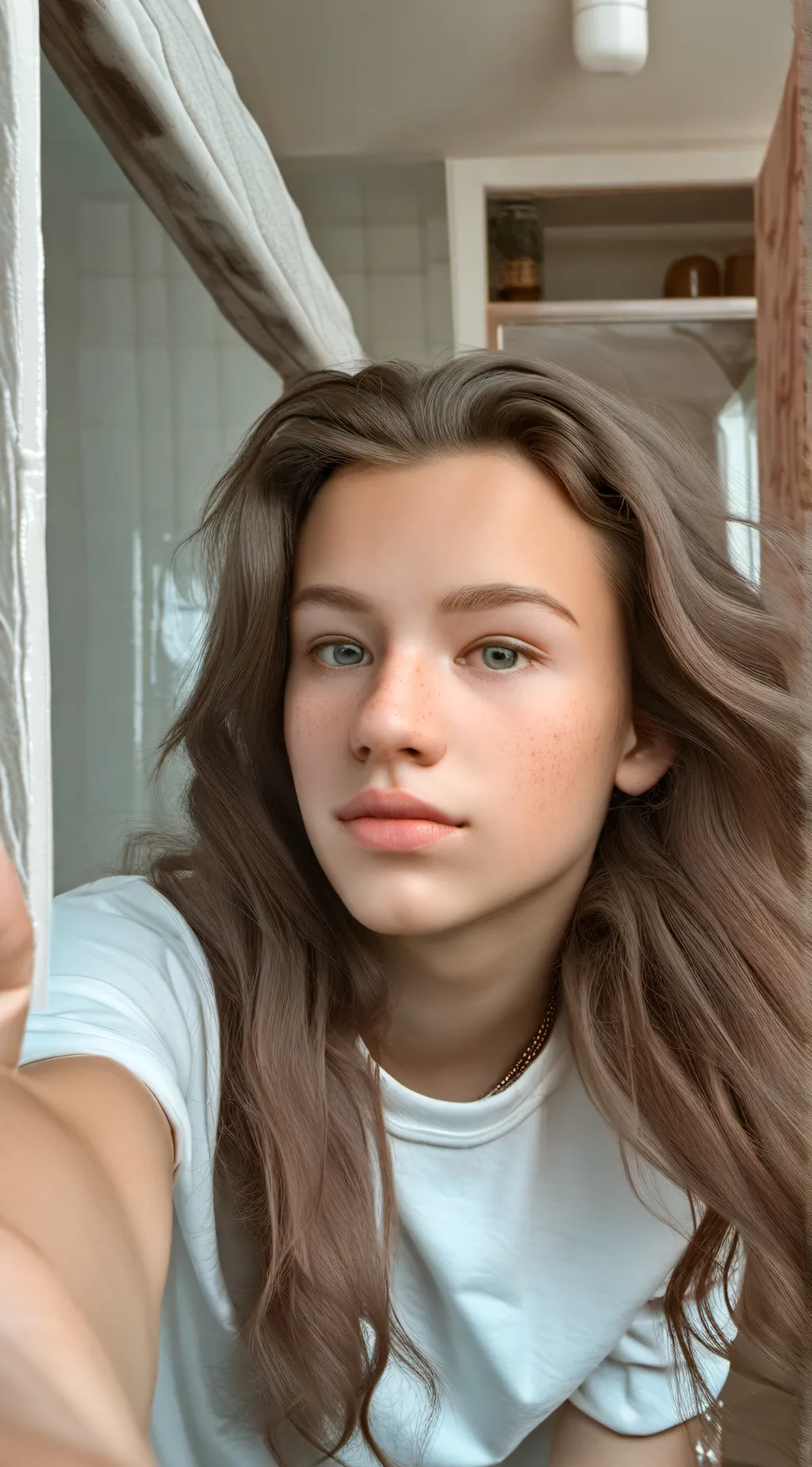 ai character: Paisley background