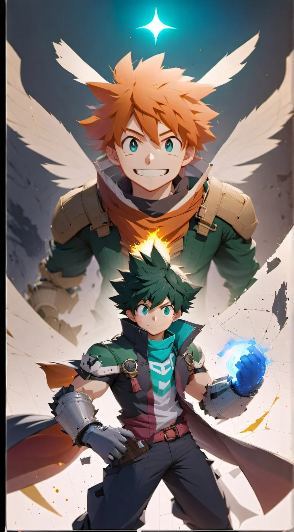 ai character: deku background
