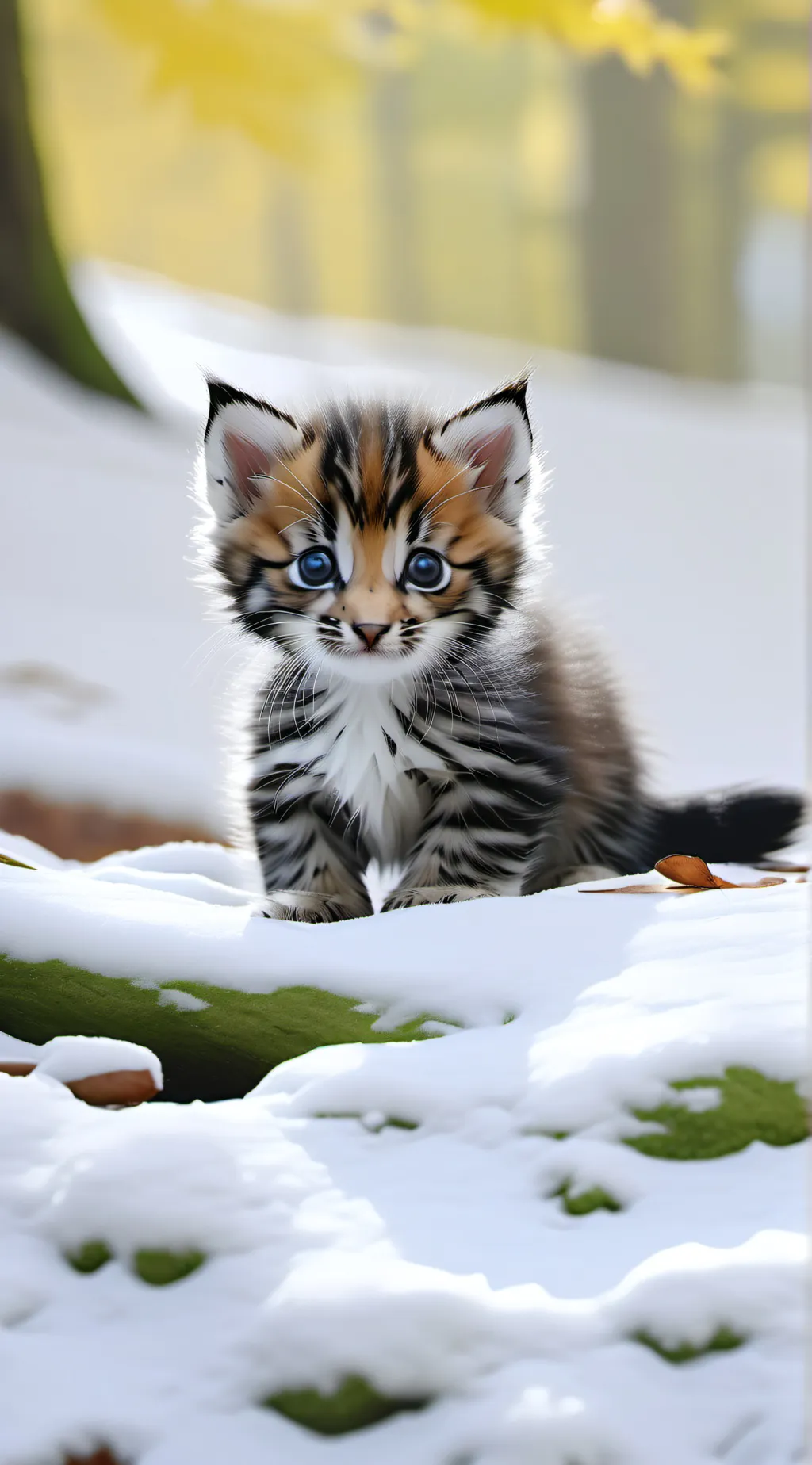 ai character: kitten background