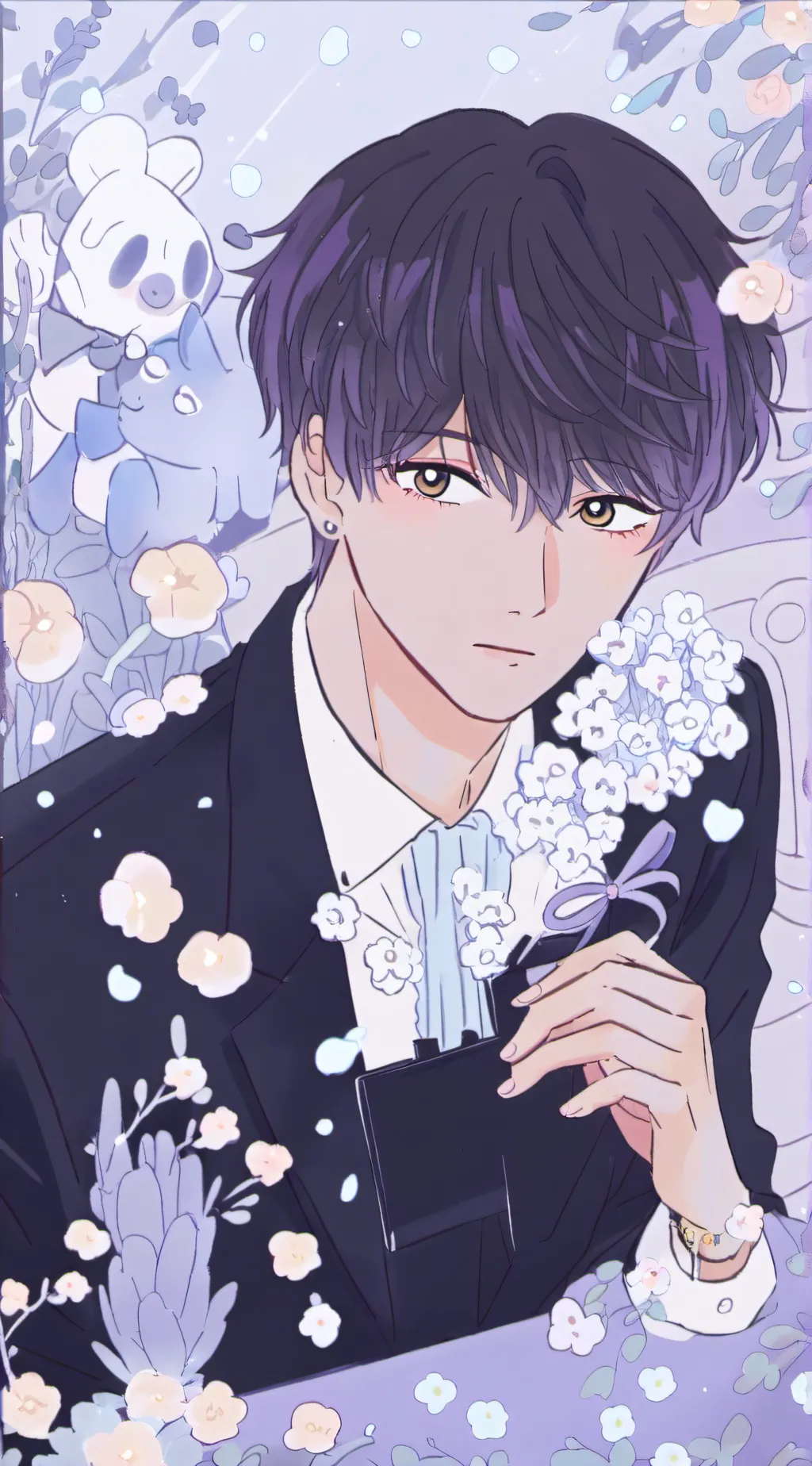 ai character: Michael afton background