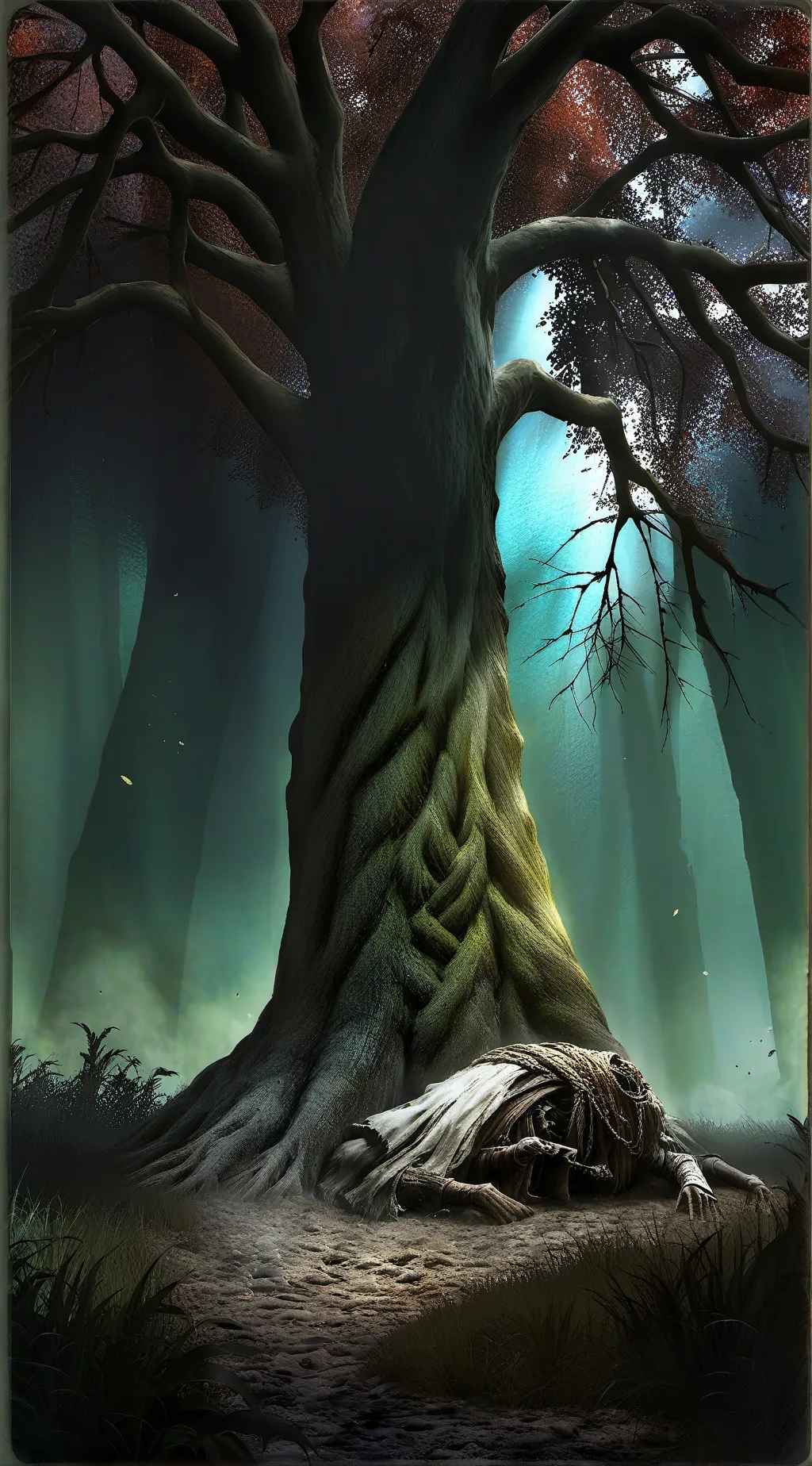 ai character: mha dead body background