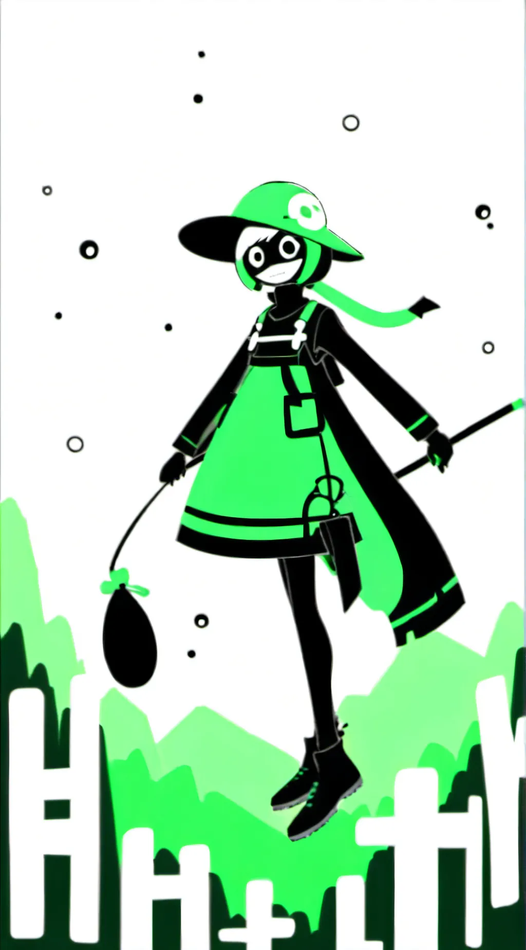 ai character: Shelly from DW background