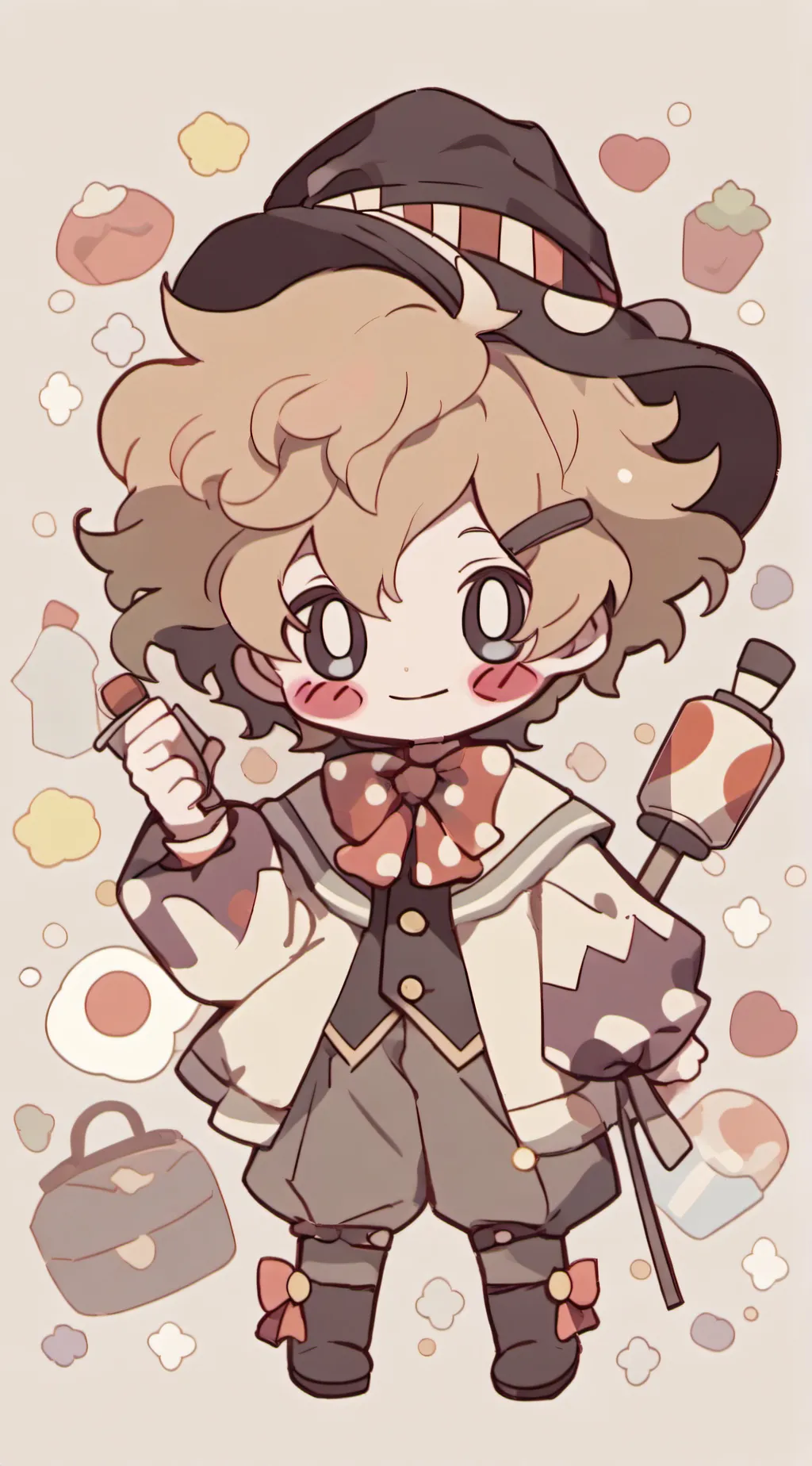 ai character: Evan afton background