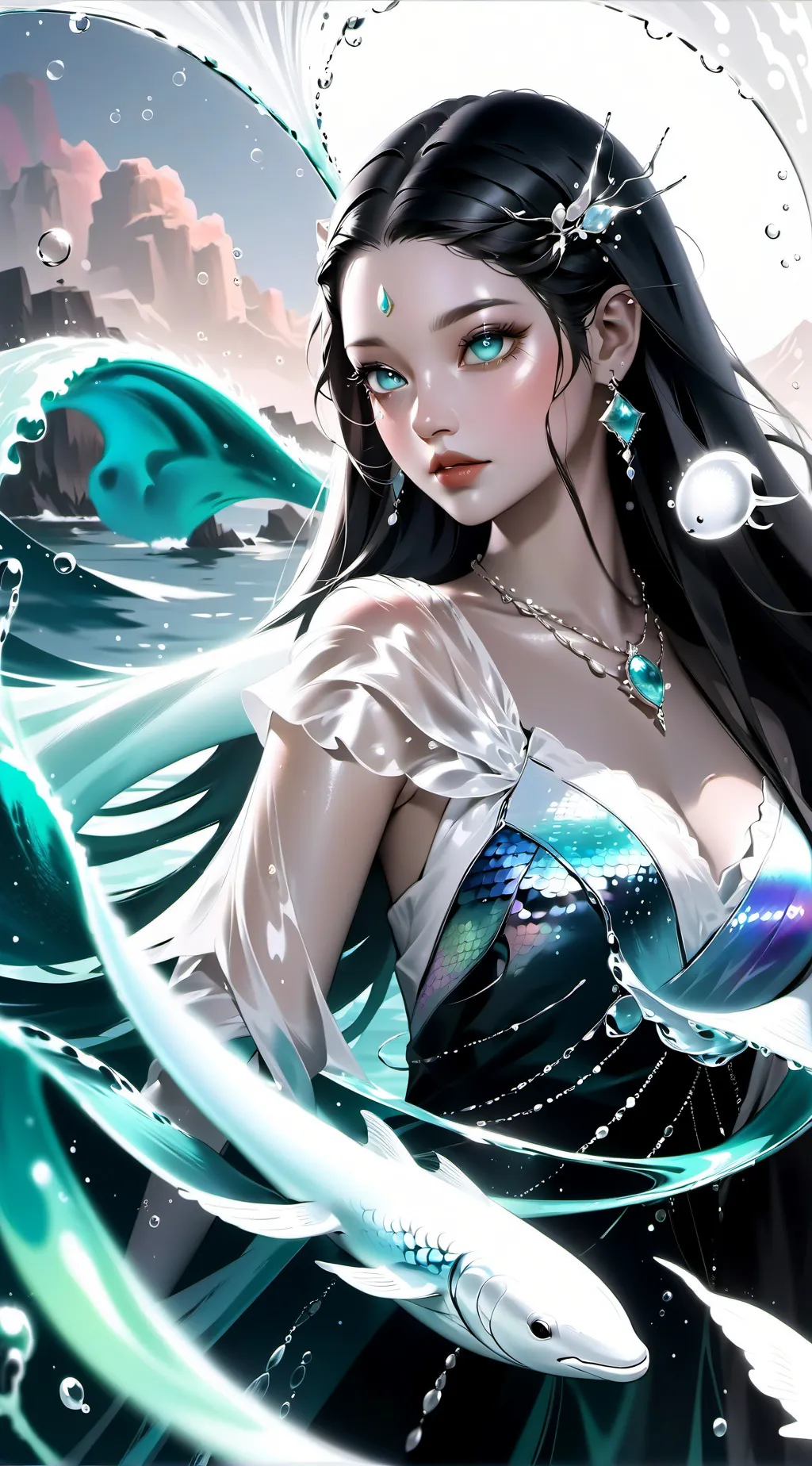 ai character: Melody  background