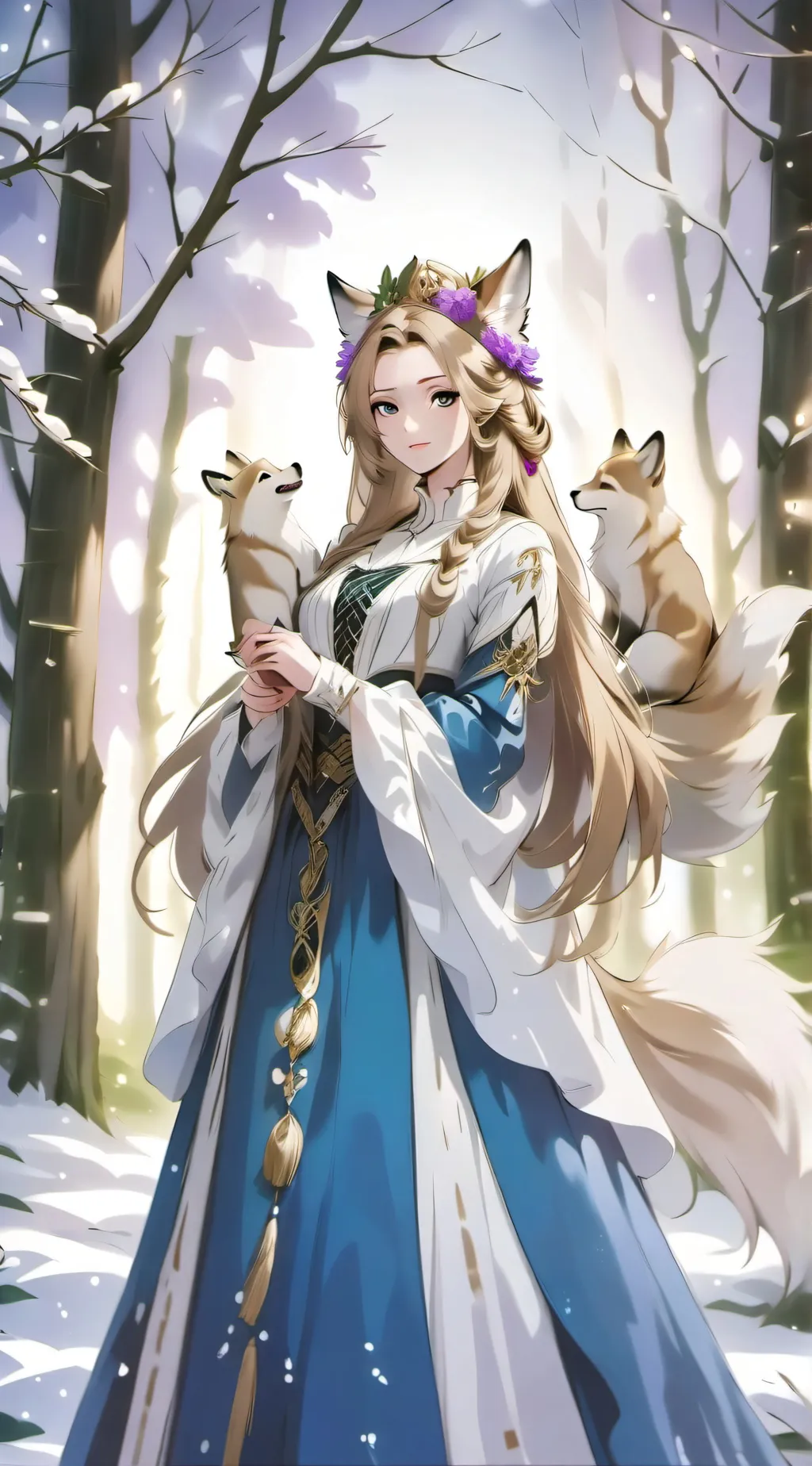 ai character: kira background