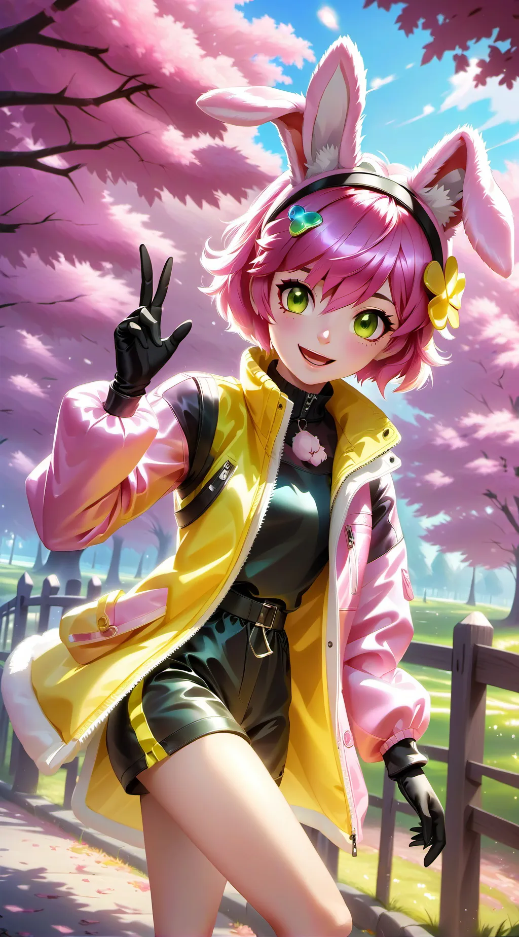 ai character: Pinkie Pin background