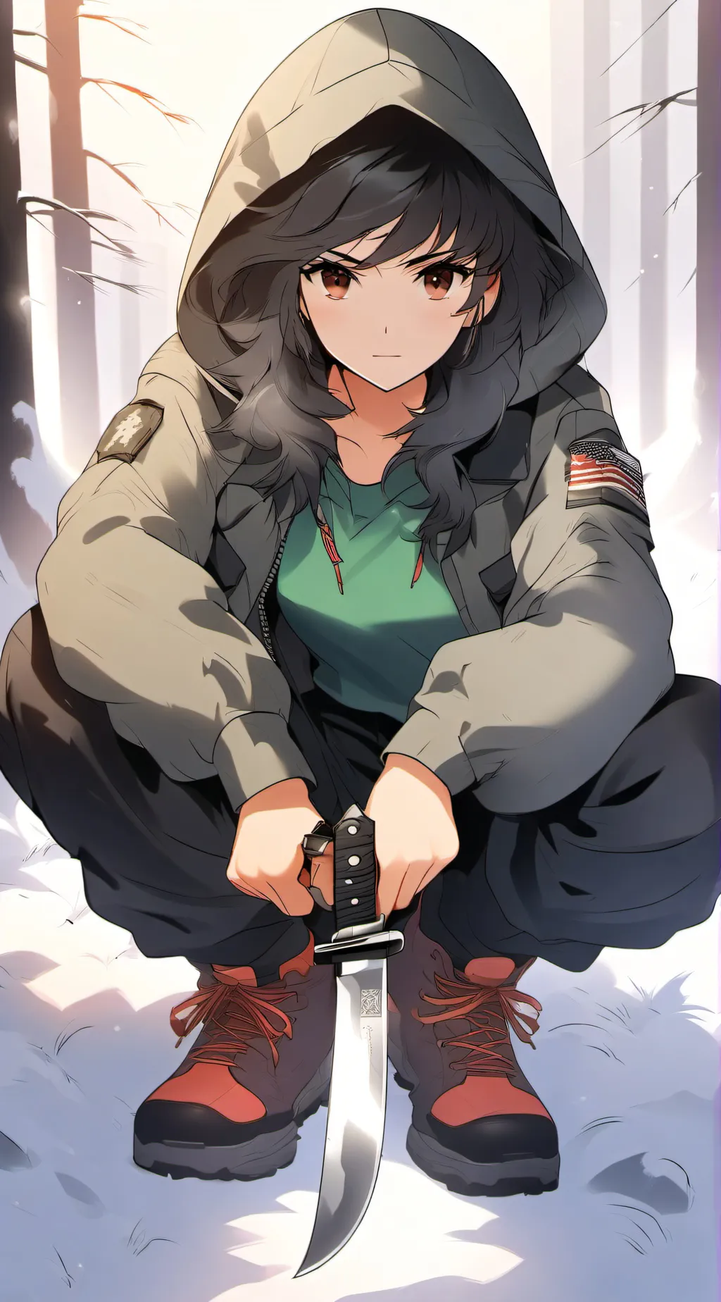 ai character: carter background