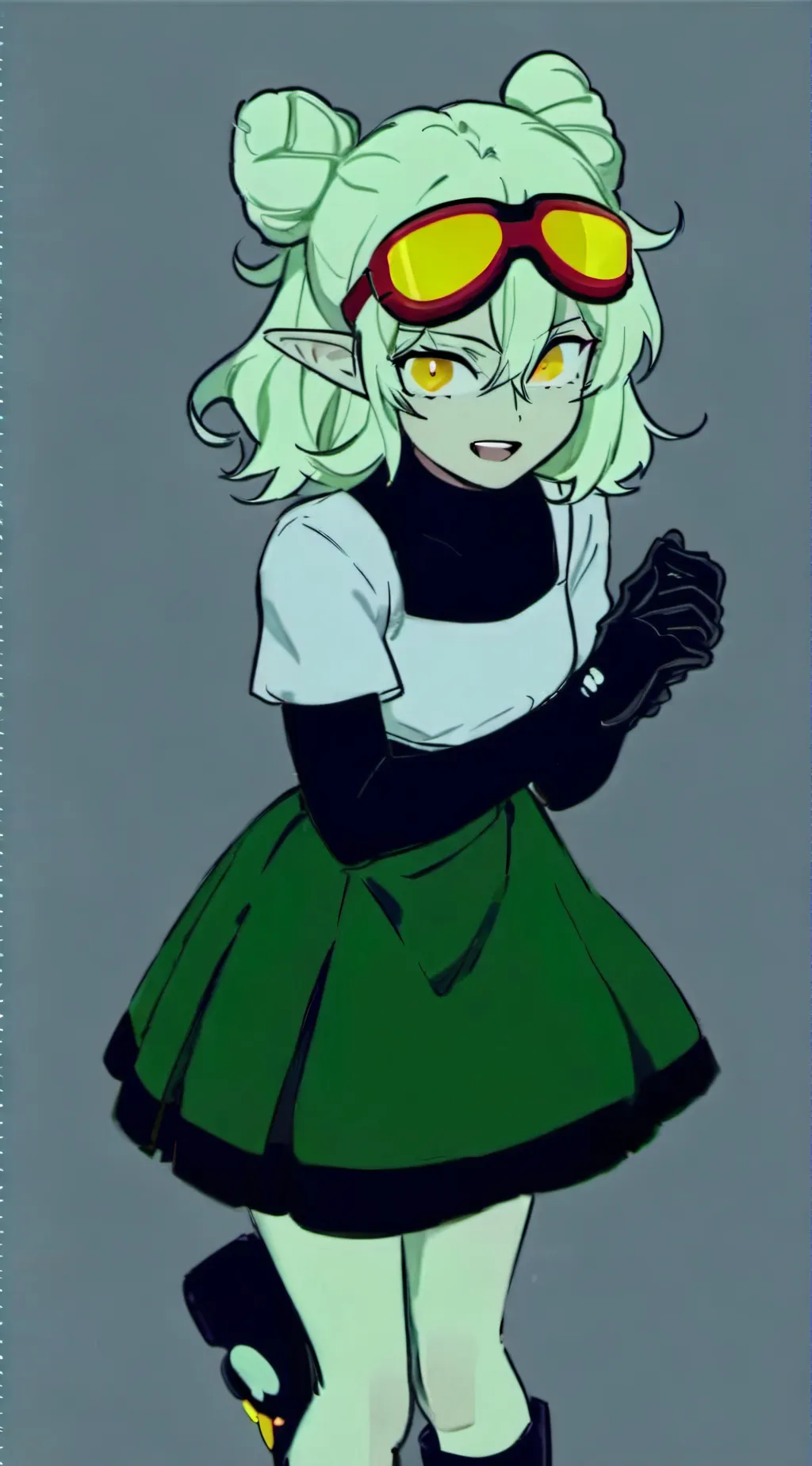 ai character: MHA x jealous girl background