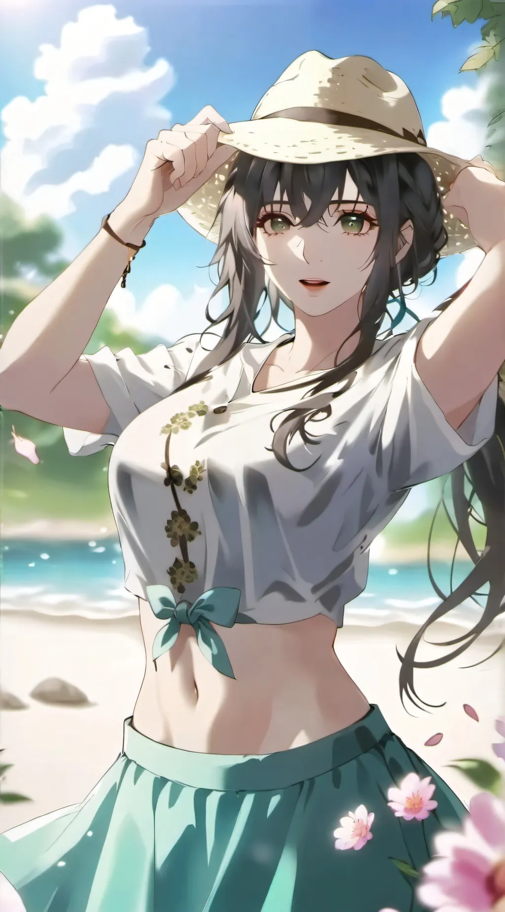 ai character: 😏 background