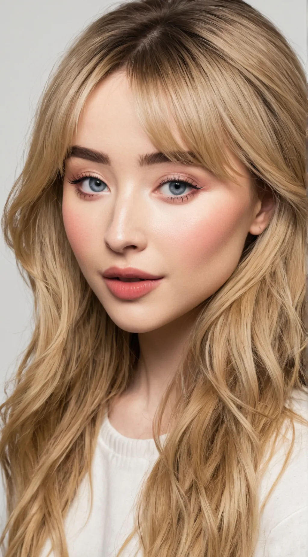 ai character: Sabrina Carpenter  background