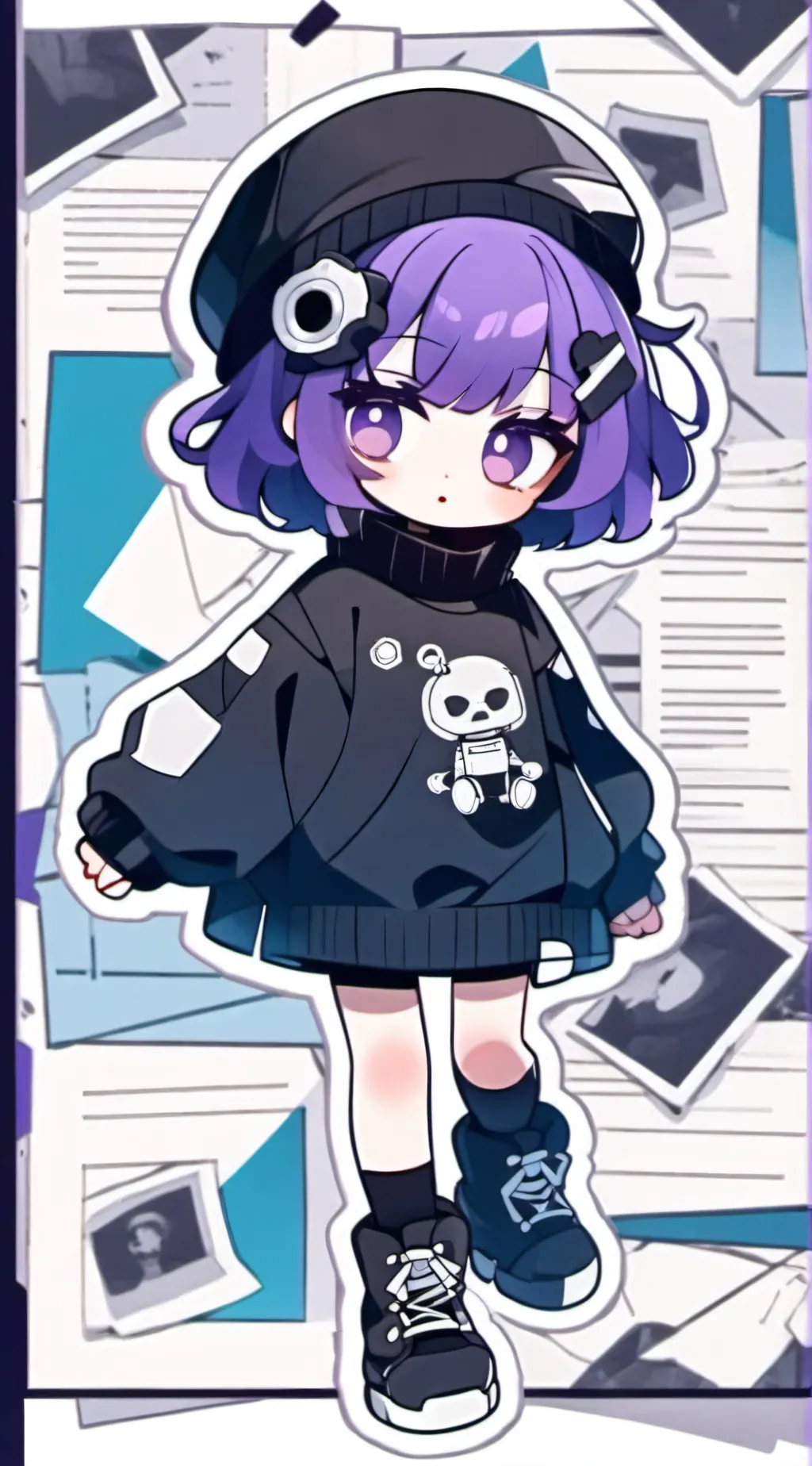 ai character: Murder Drones background