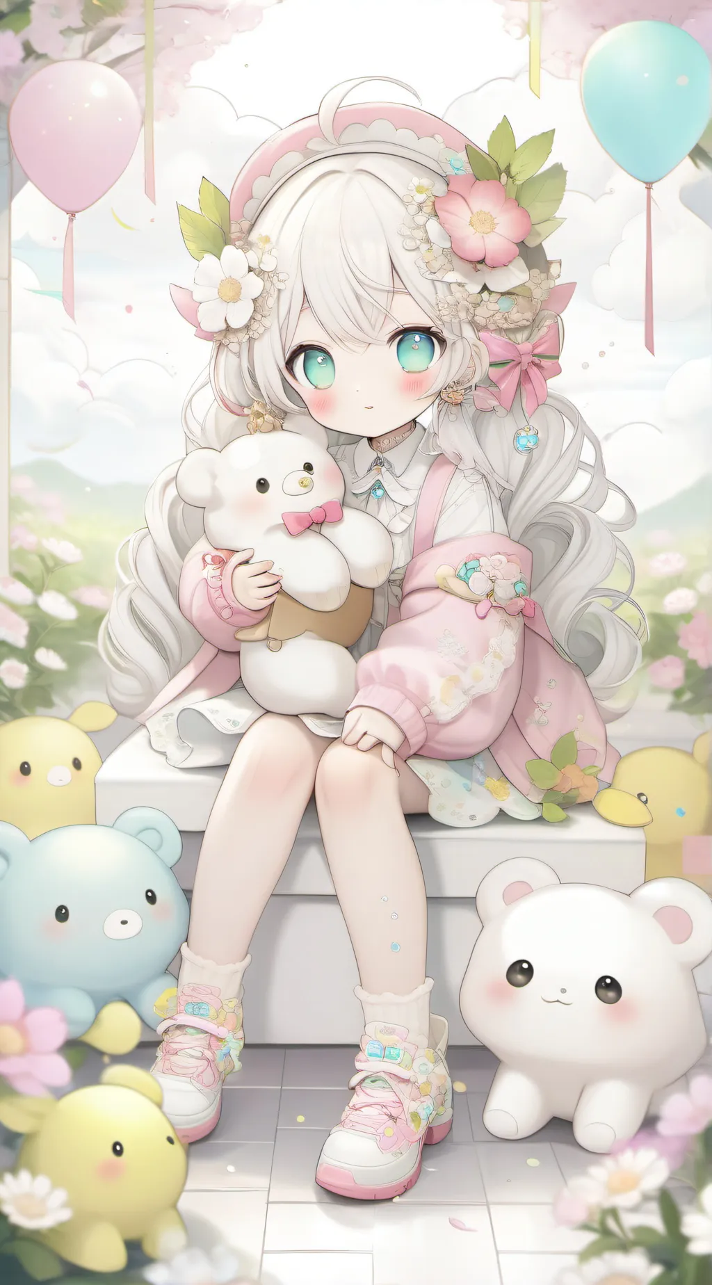 ai character: Mina background