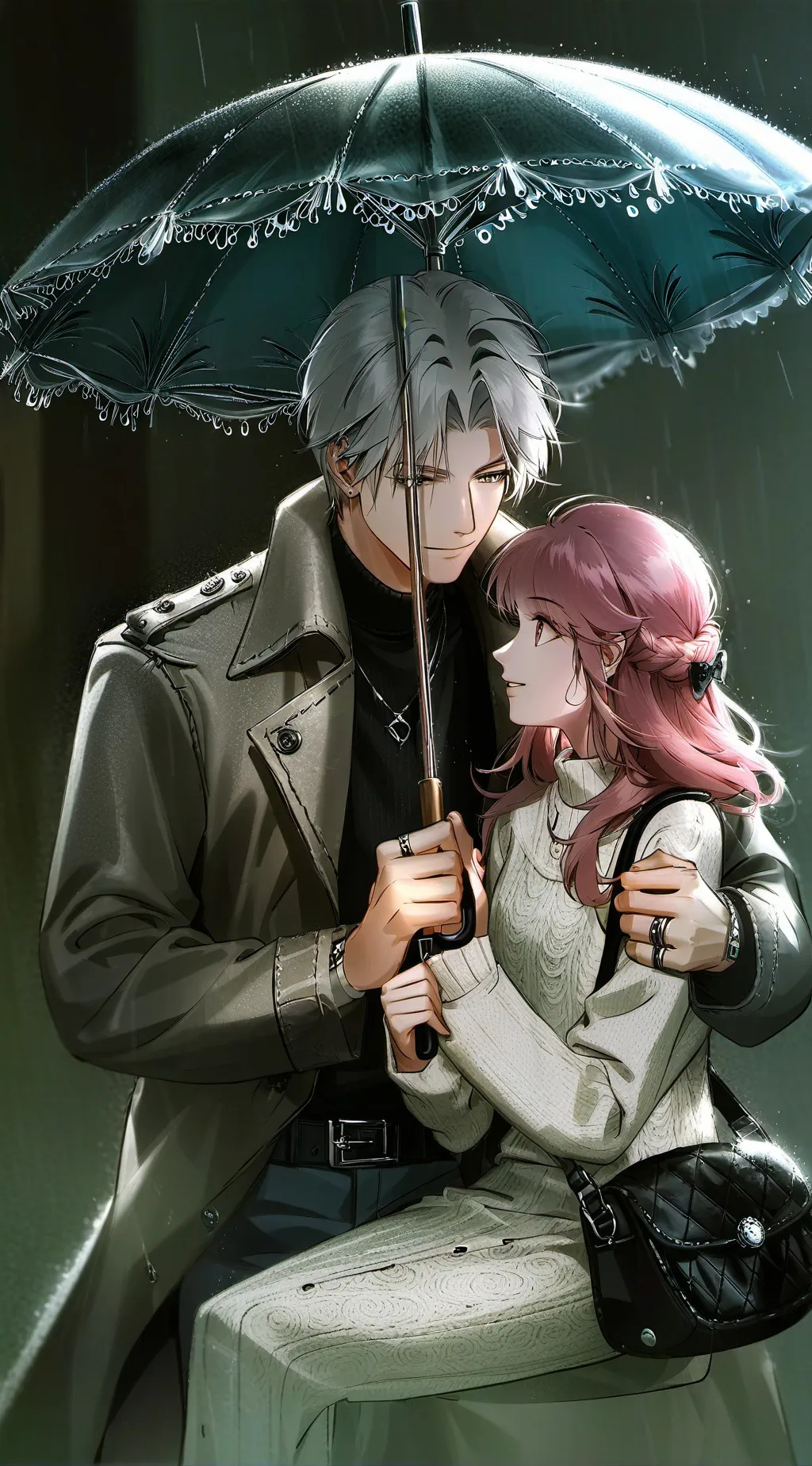 ai character: Kat and Asher background