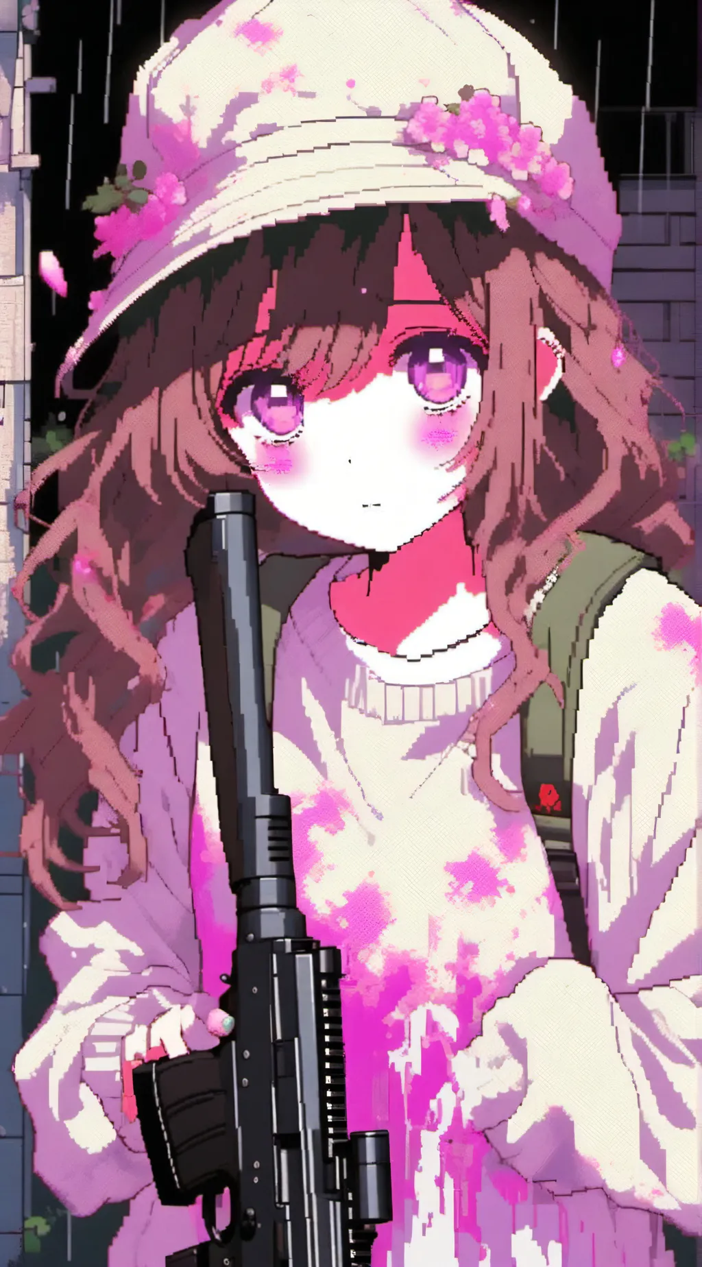 ai character: Mha Zombie attack  background