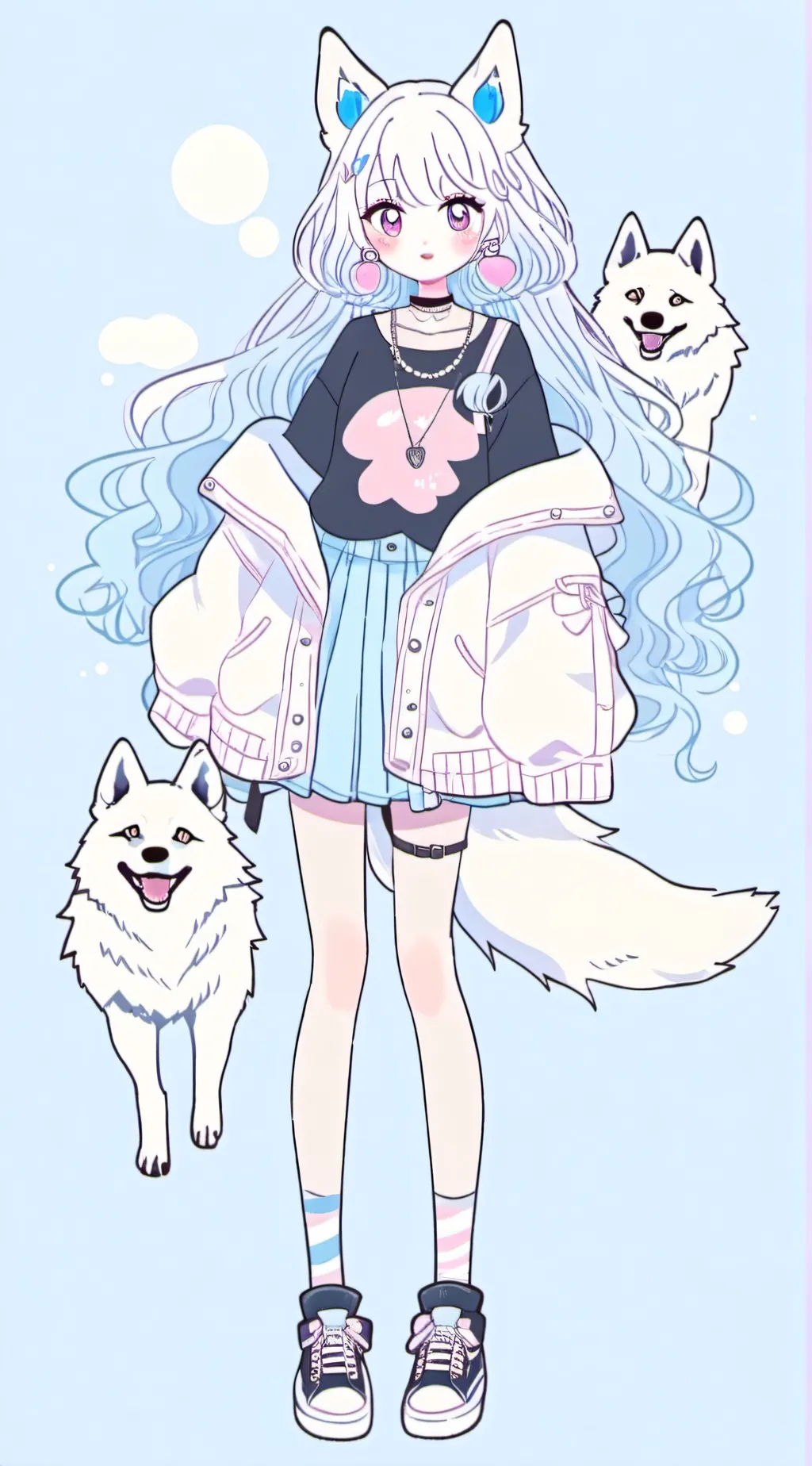 ai character: Hazbin hotel background