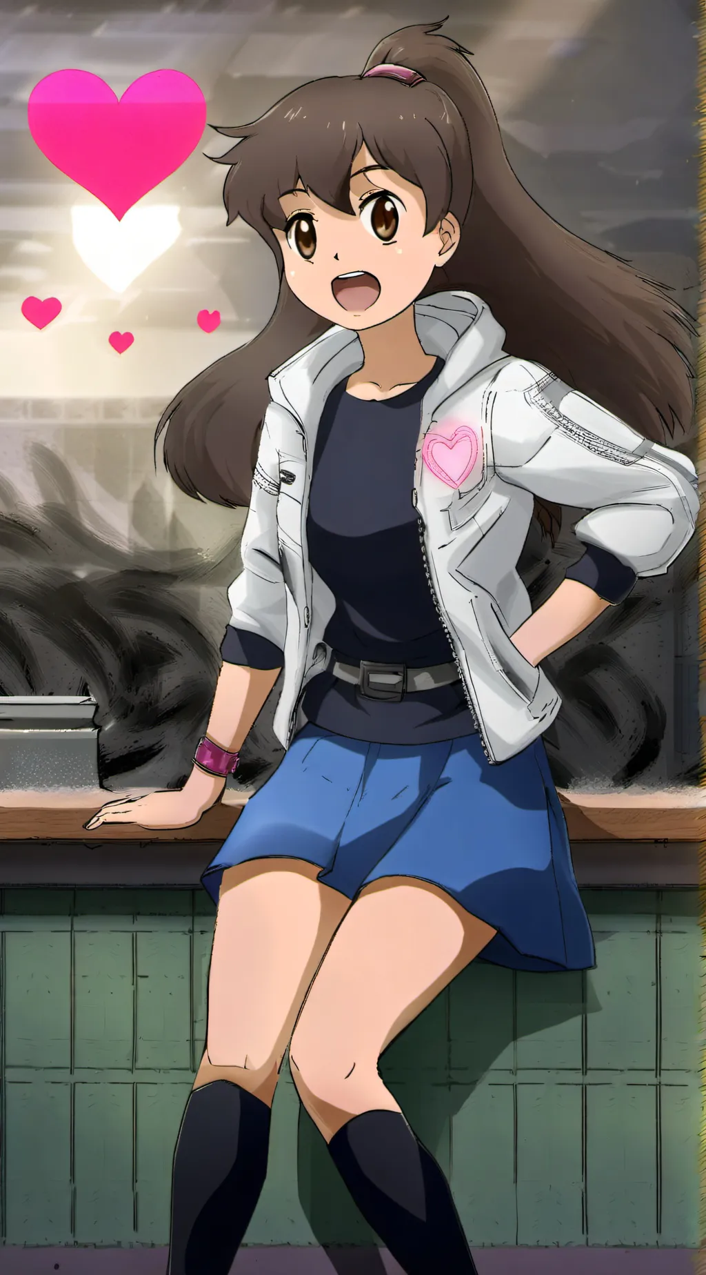 ai character: Katie Forester background