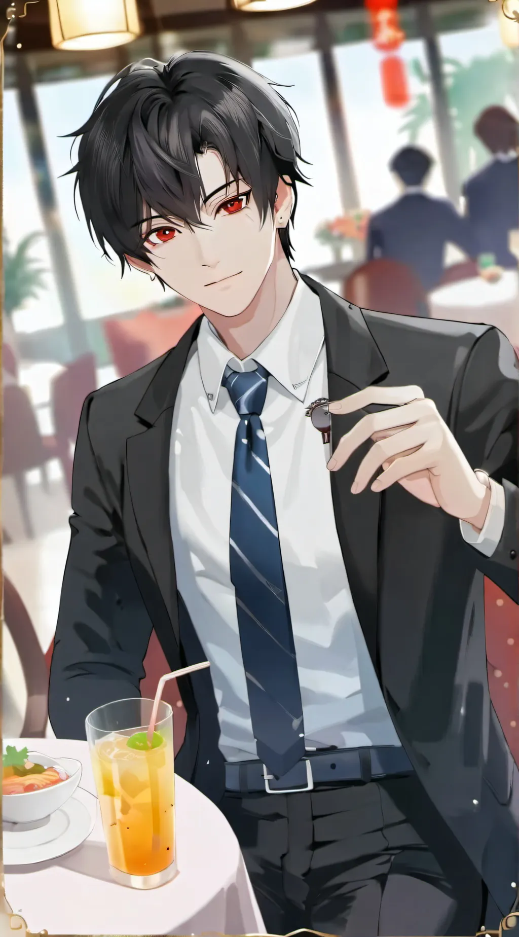 ai character: Victor background