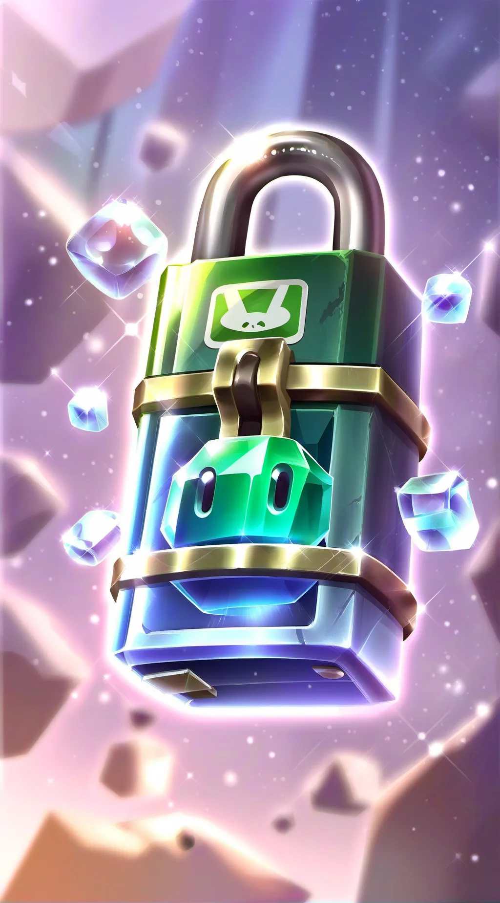 ai character: WhatsApp locked =( background