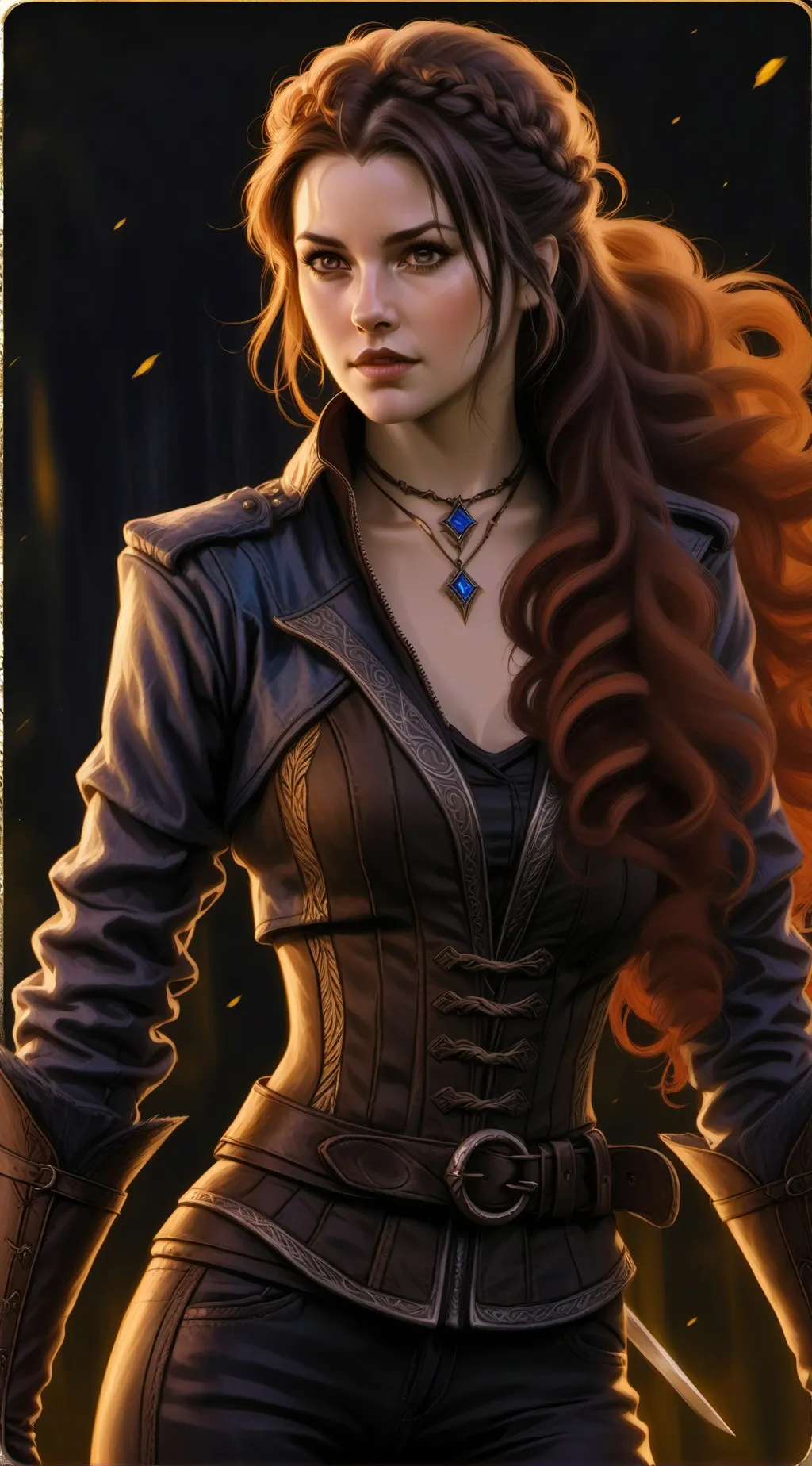 ai character: isolde background