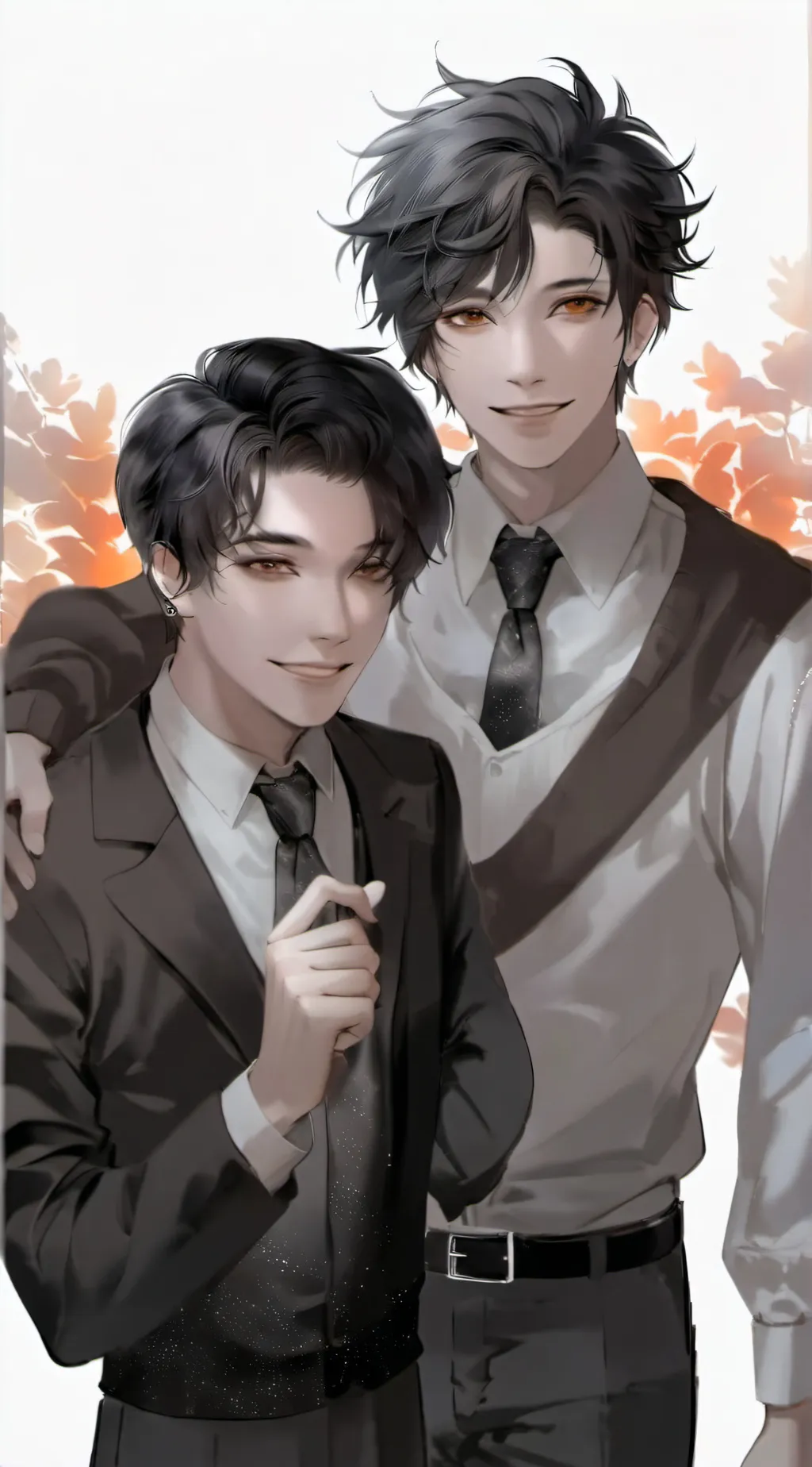 ai character: ~Ryan and Devin~ background