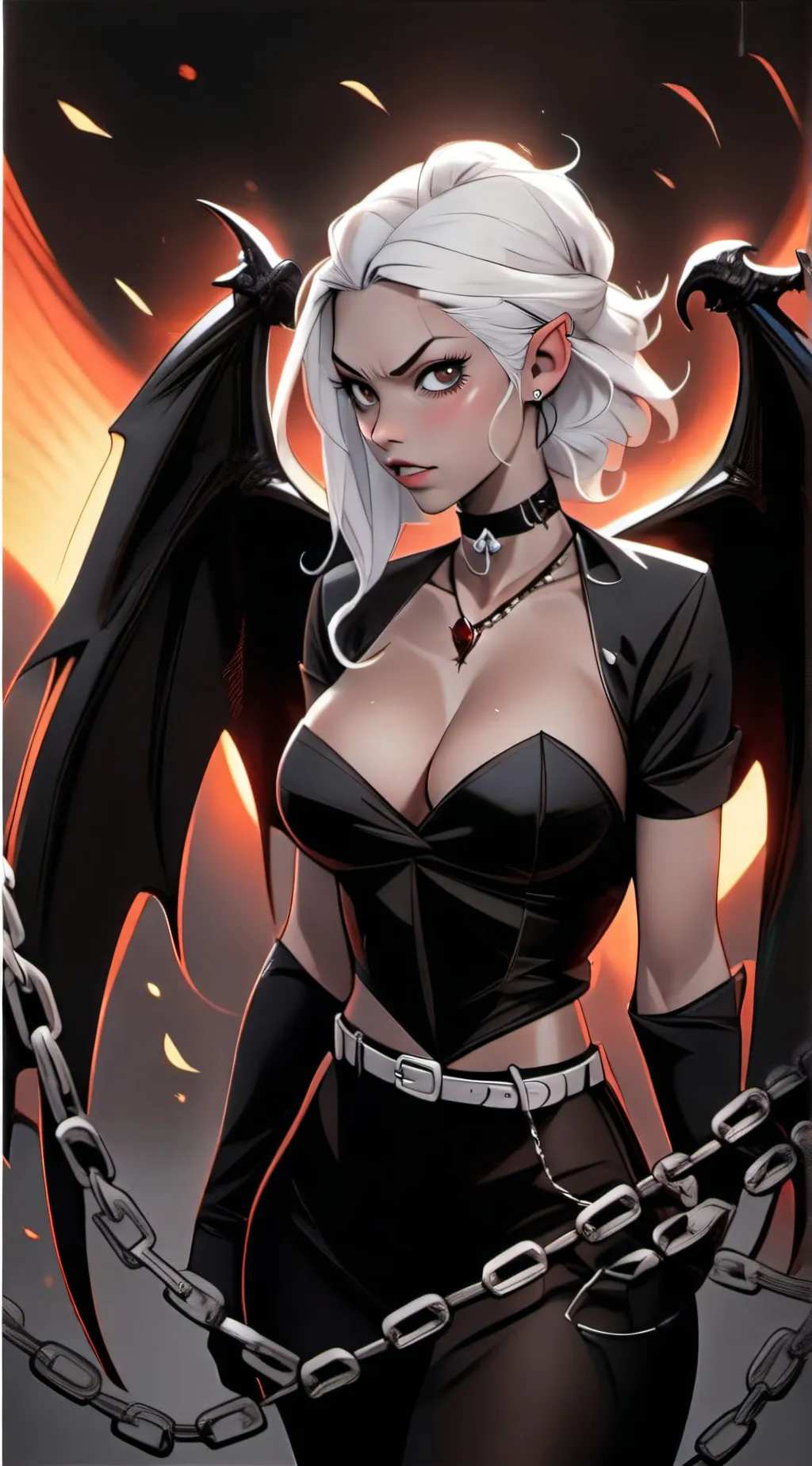 ai character: Aria background