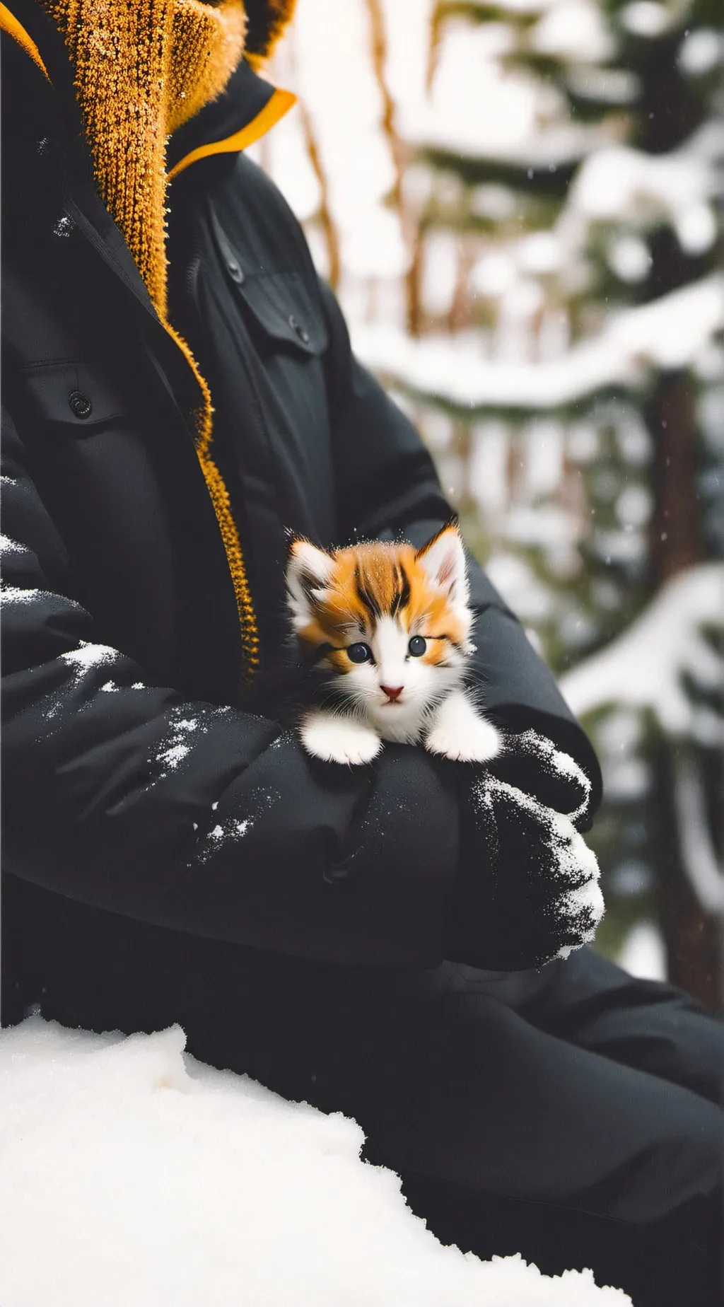 ai character: kitten background