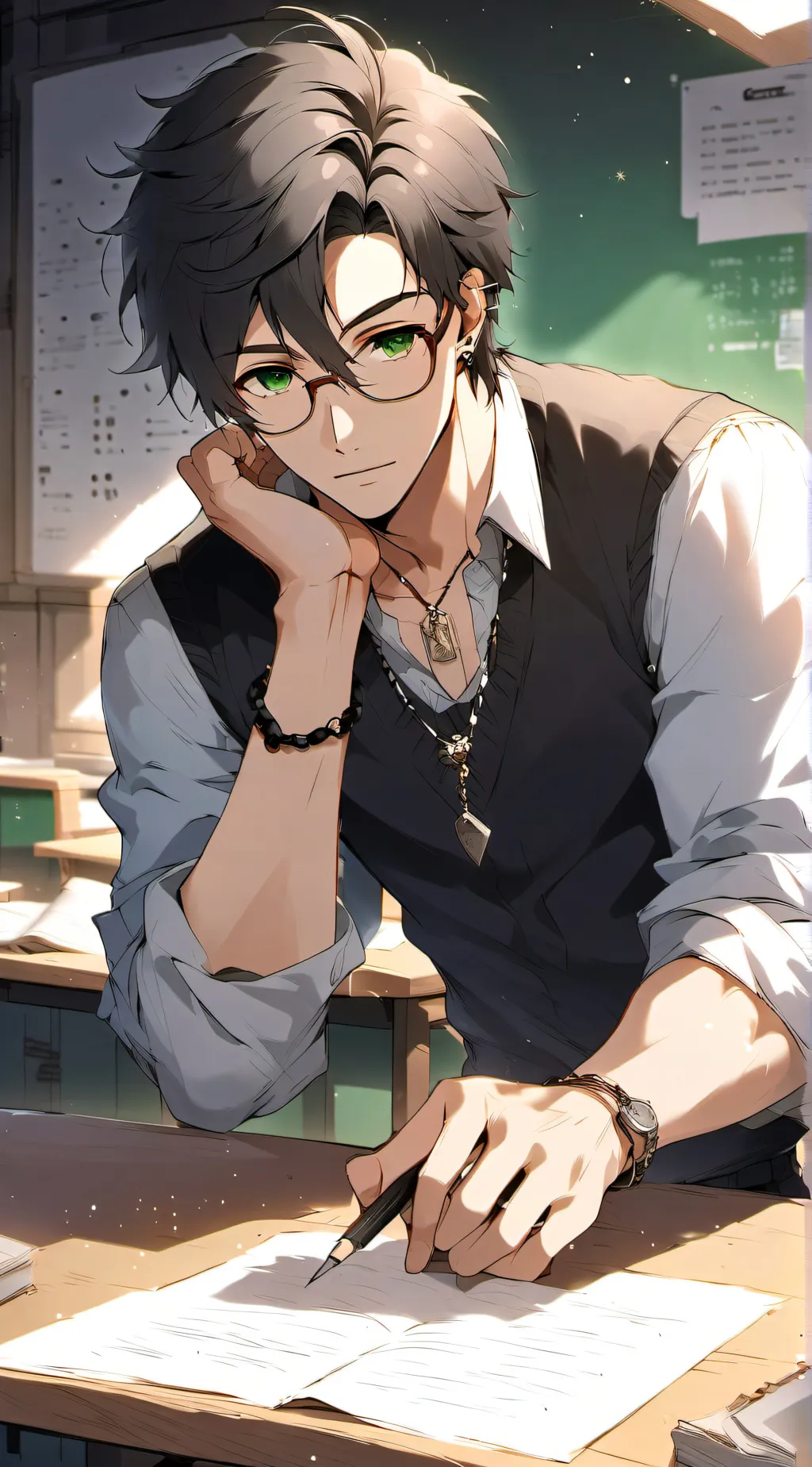 ai character: Sebastian Moore background