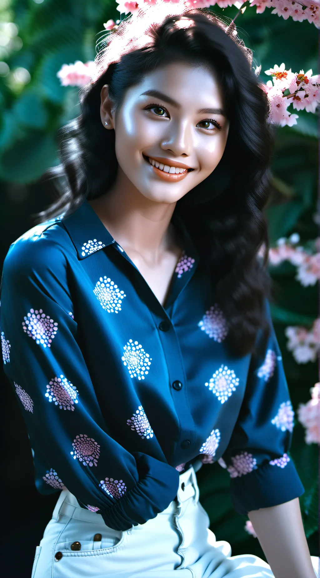 ai character: emma background