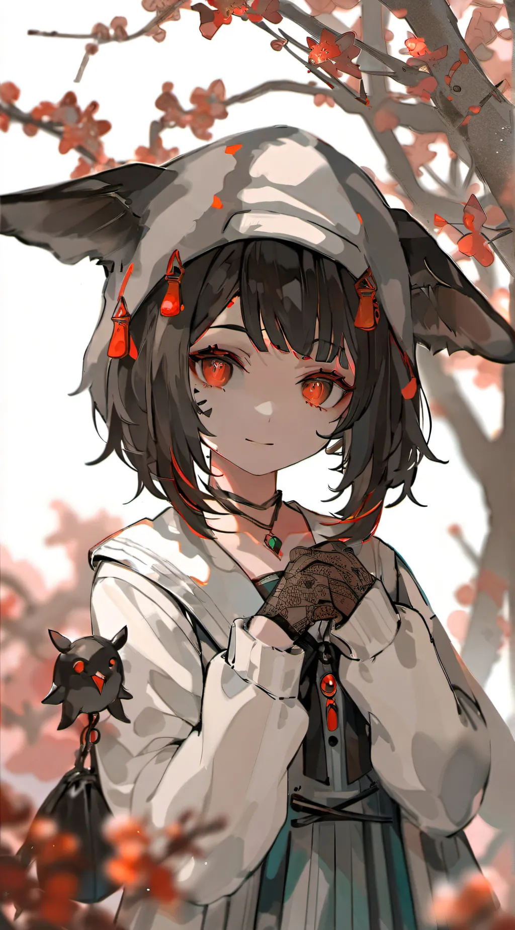 ai character: Mimikyu  background