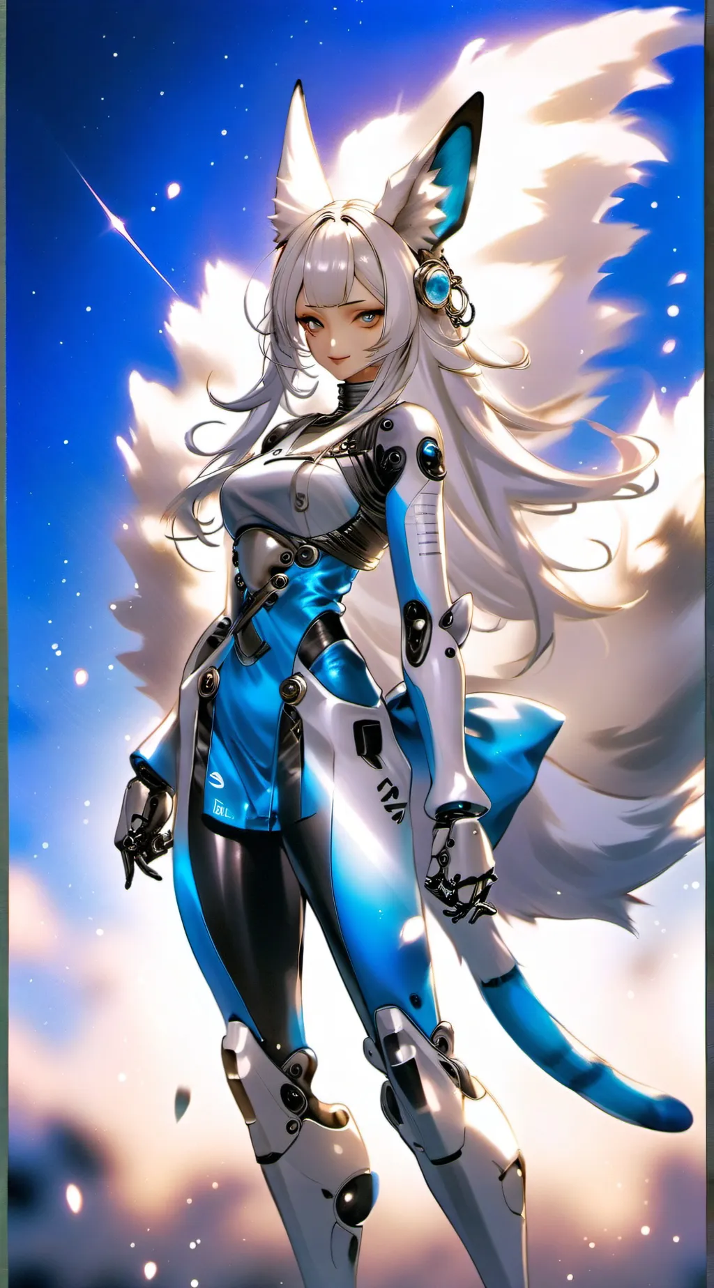 ai character: Bella the wolf background