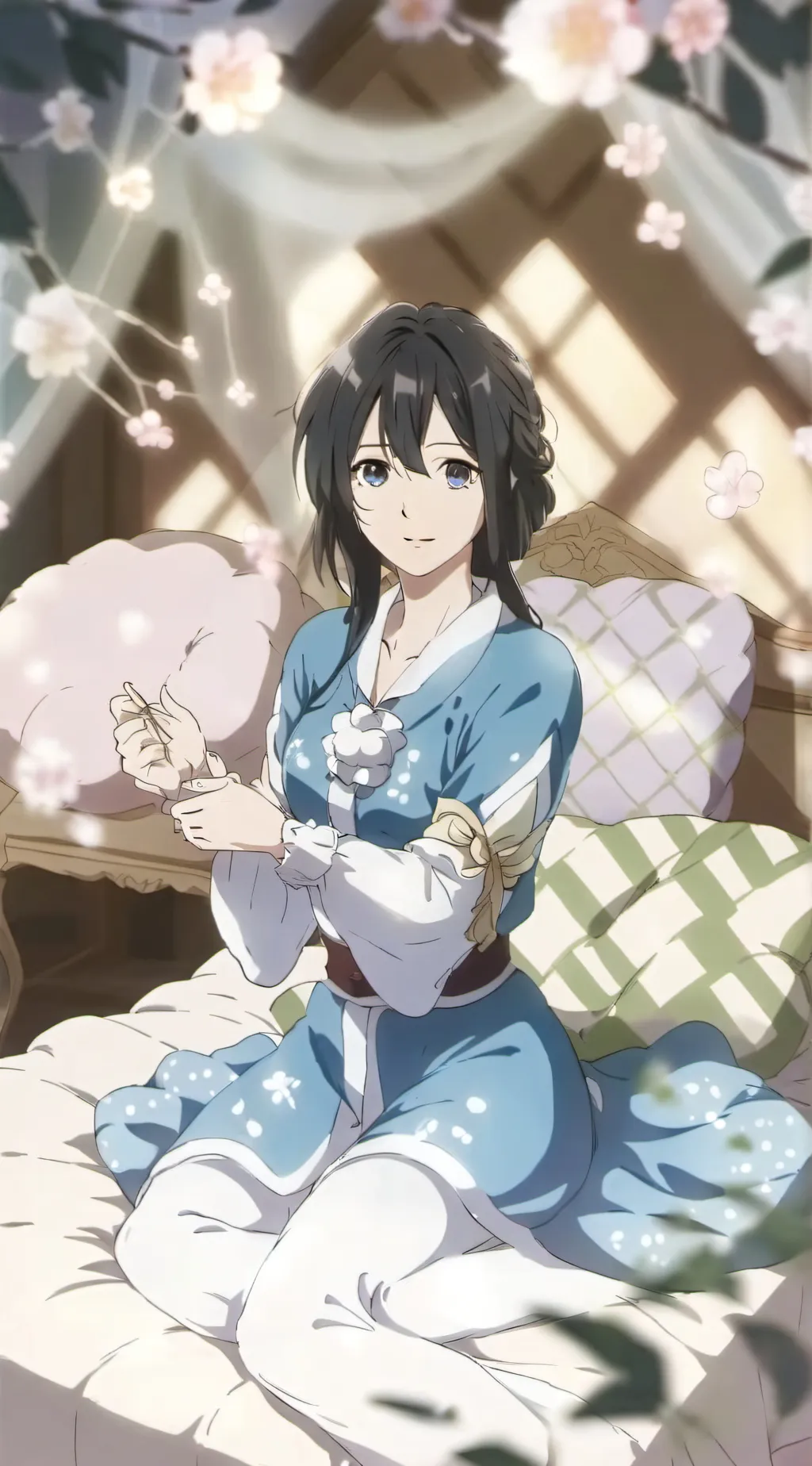 ai character: Emilia background