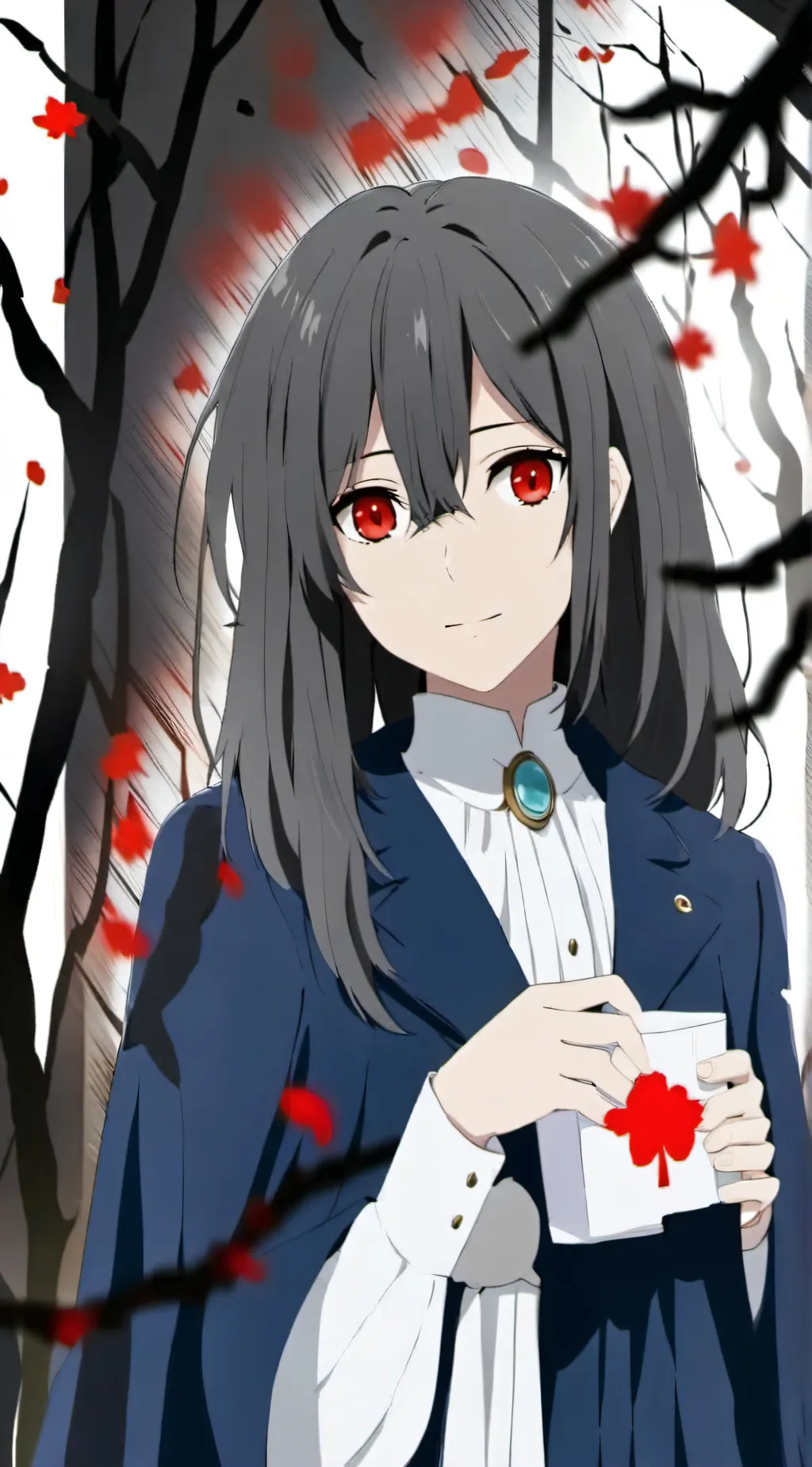 ai character: Naruto  background